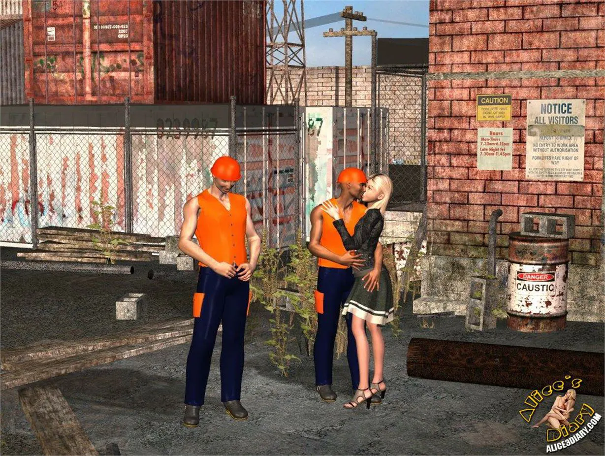 Alice/s Diary  (Chapter 47 - Gang Bang In The Industrial Interior) — page 22