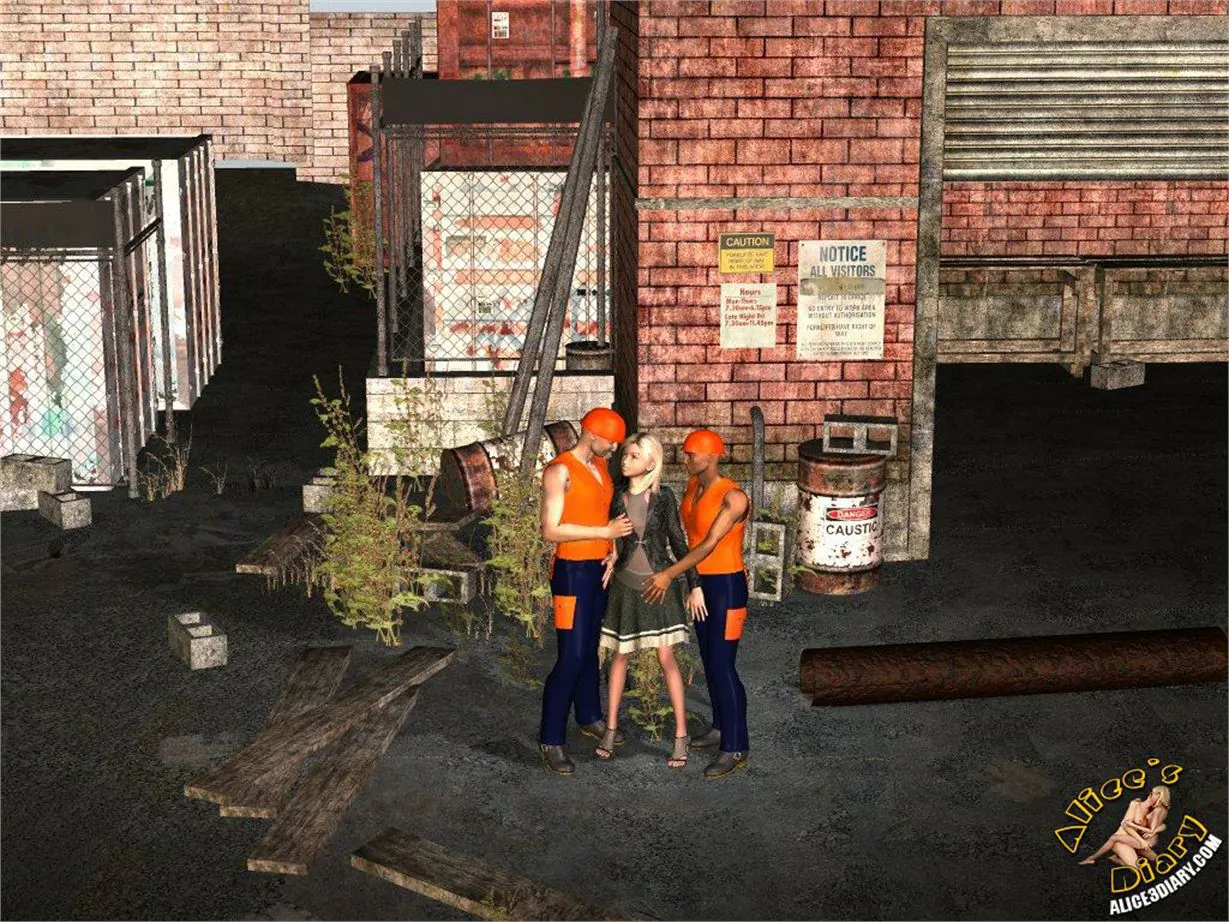 Alice/s Diary  (Chapter 47 - Gang Bang In The Industrial Interior) — page 24
