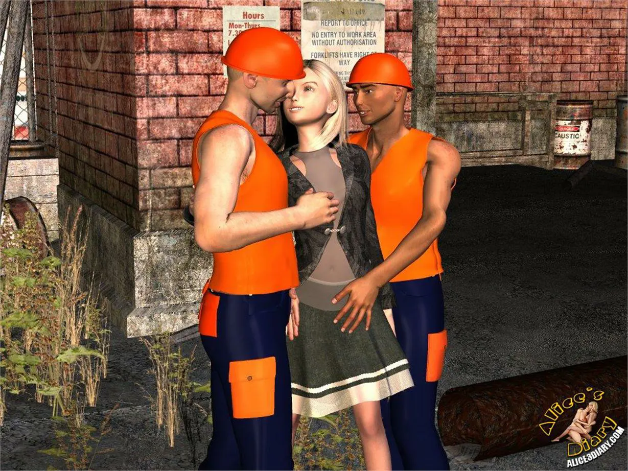 Alice/s Diary  (Chapter 47 - Gang Bang In The Industrial Interior) — page 25