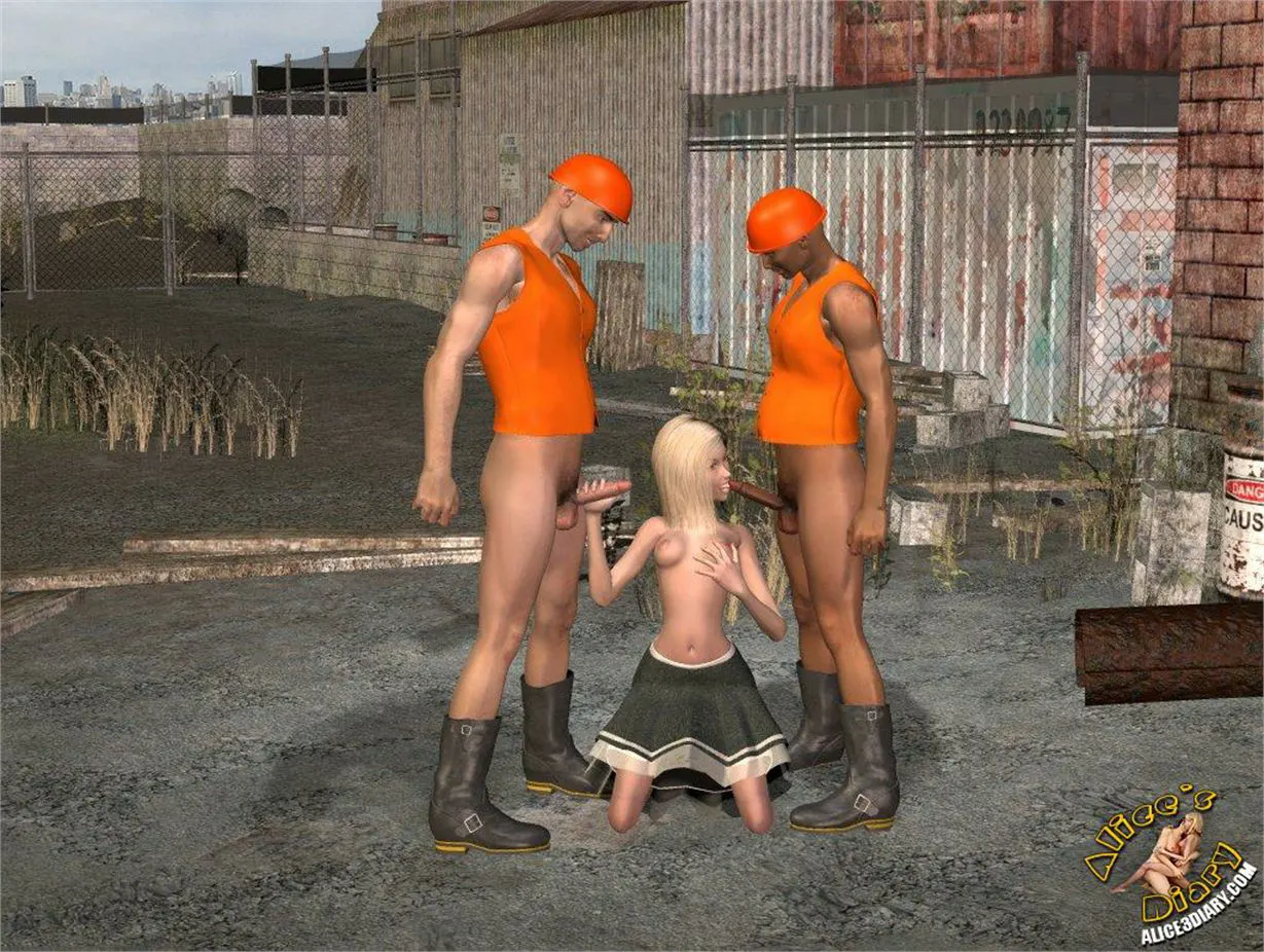 Alice/s Diary  (Chapter 47 - Gang Bang In The Industrial Interior) — page 28