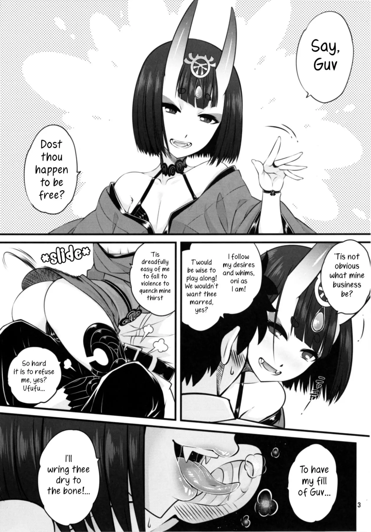 Naa Naa Danna-han Eroi Koto O Yarahenno - Fate/Gra  (Chapter 01) — page 5