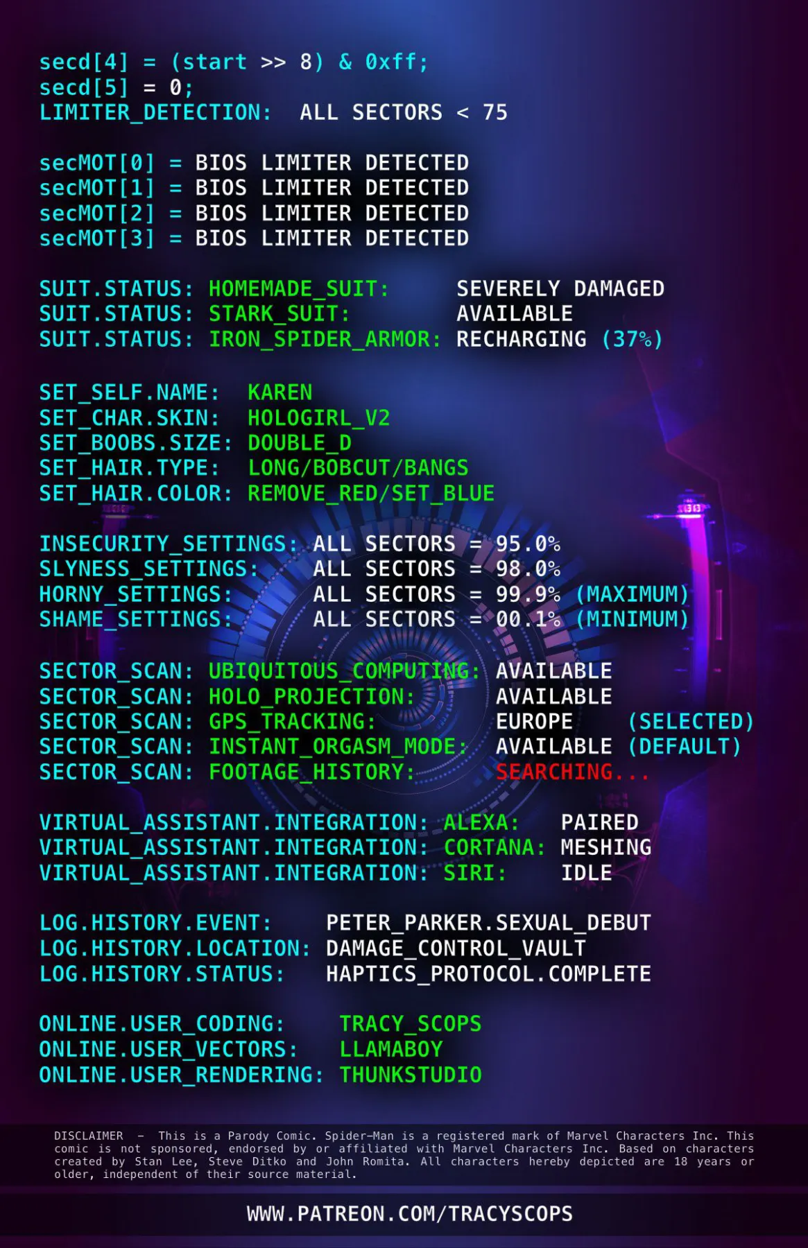 Haptics Protocol Spider-Man  (Chapter 02) — page 2