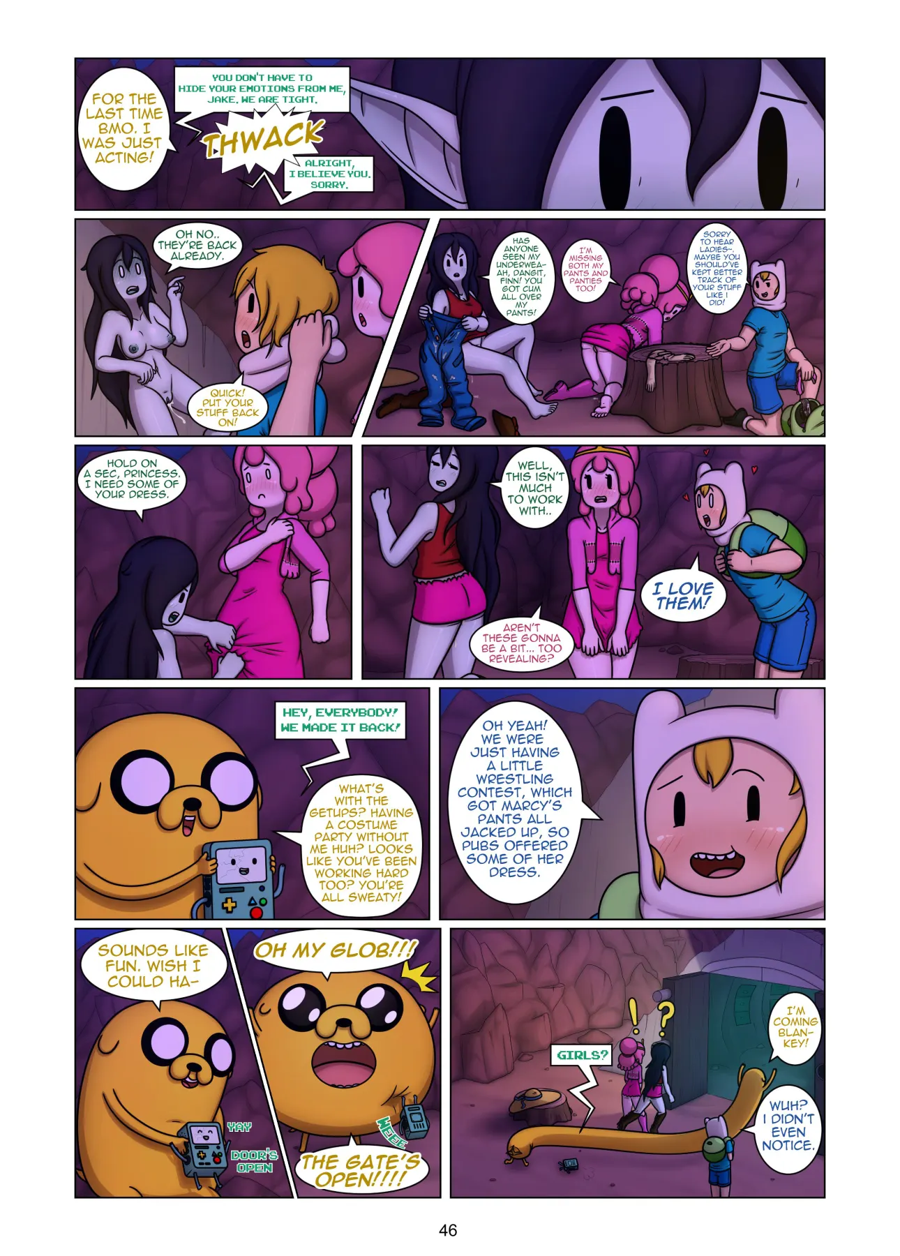 Mis-Adventure Time  (Ch — page 47
