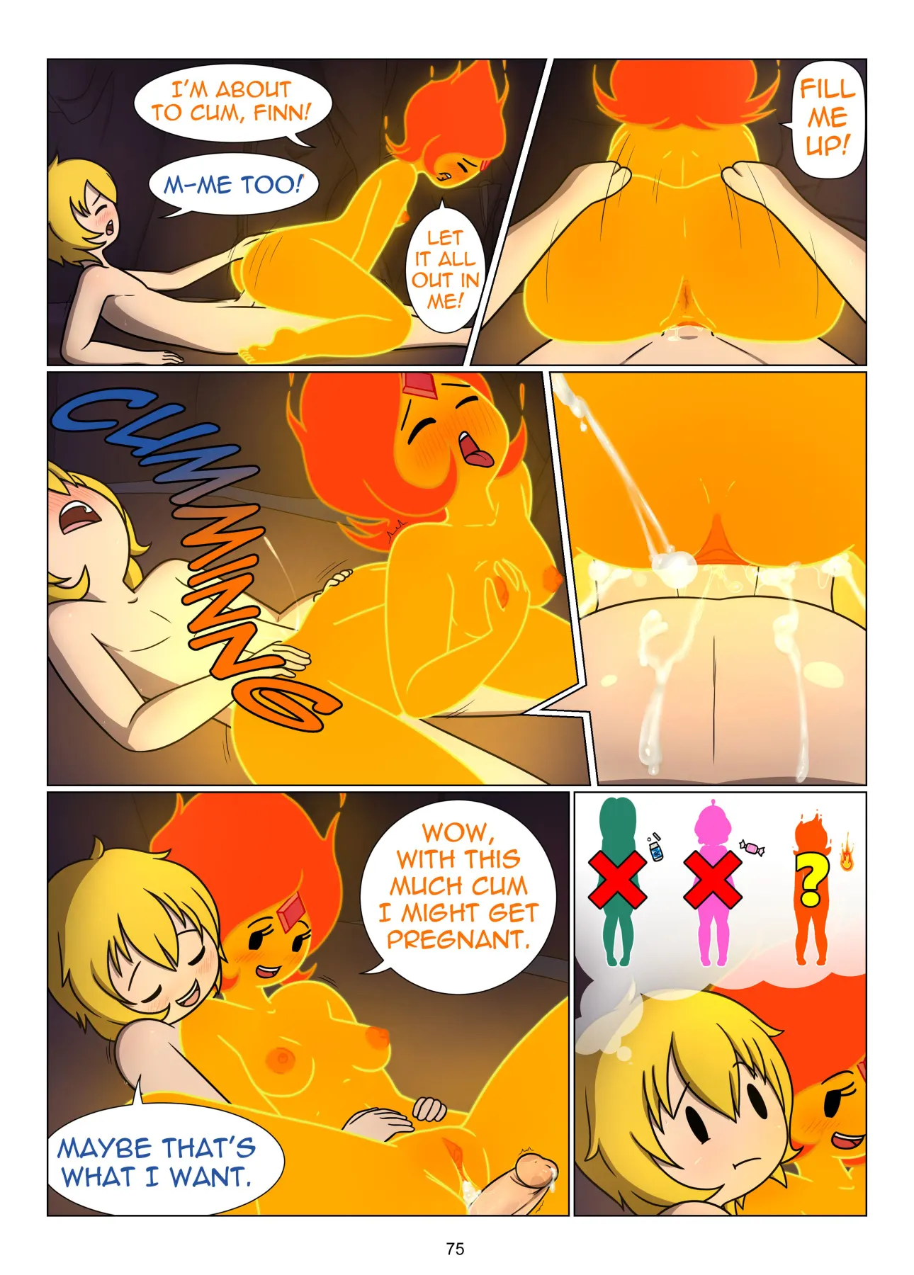 Mis-Adventure Time  (Ch — page 76