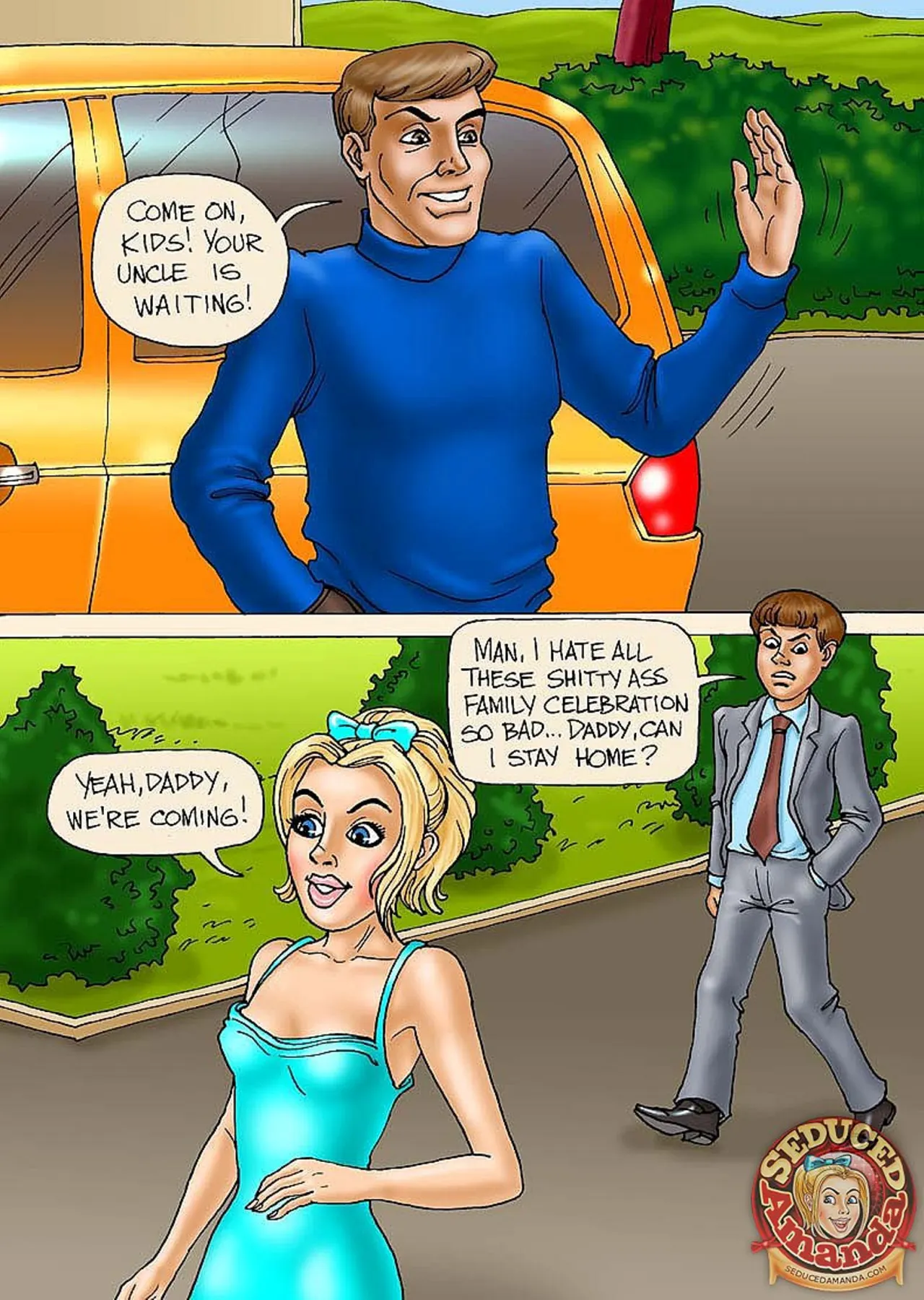 Seduced Amanda  (Chapter 24 - Party At Uncles) — page 1