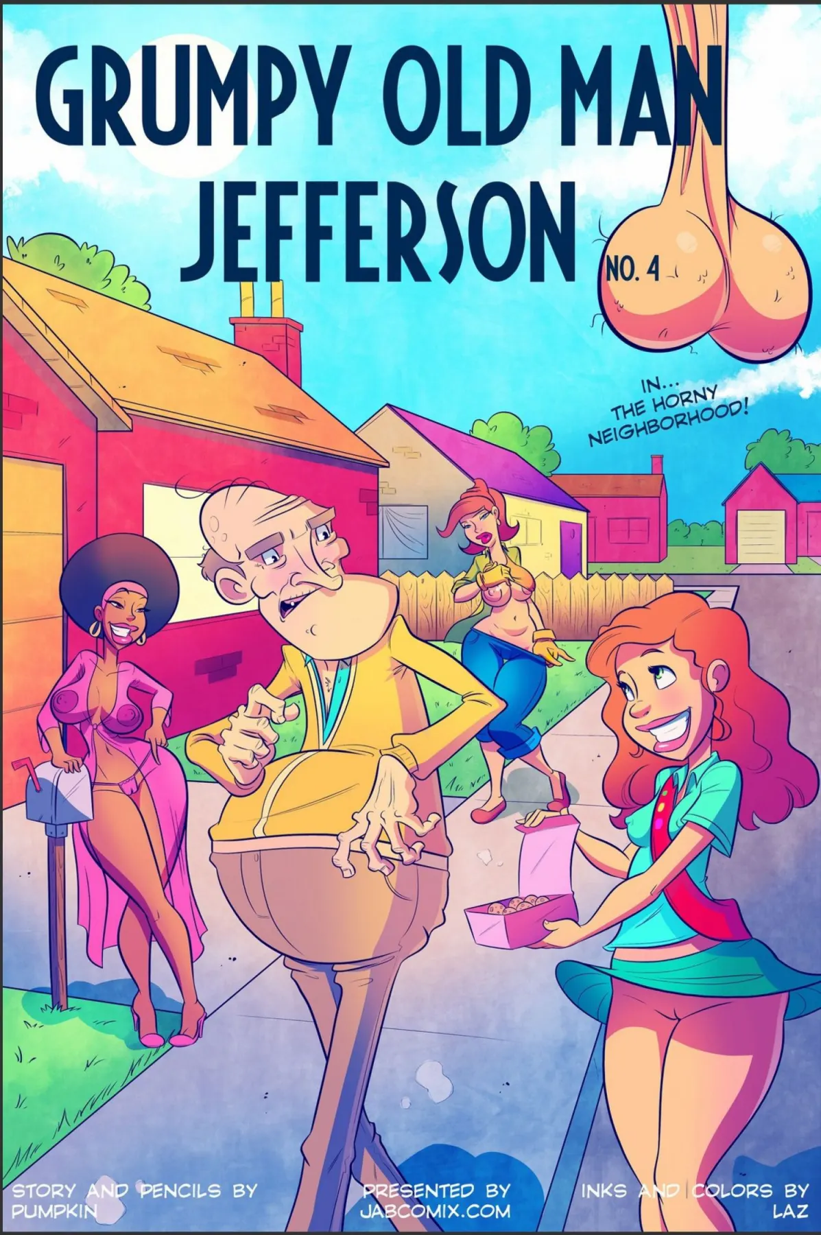 Grumpy Old Man Jefferson  (Chapter 04 - The Horny Neighborhood) — page 1