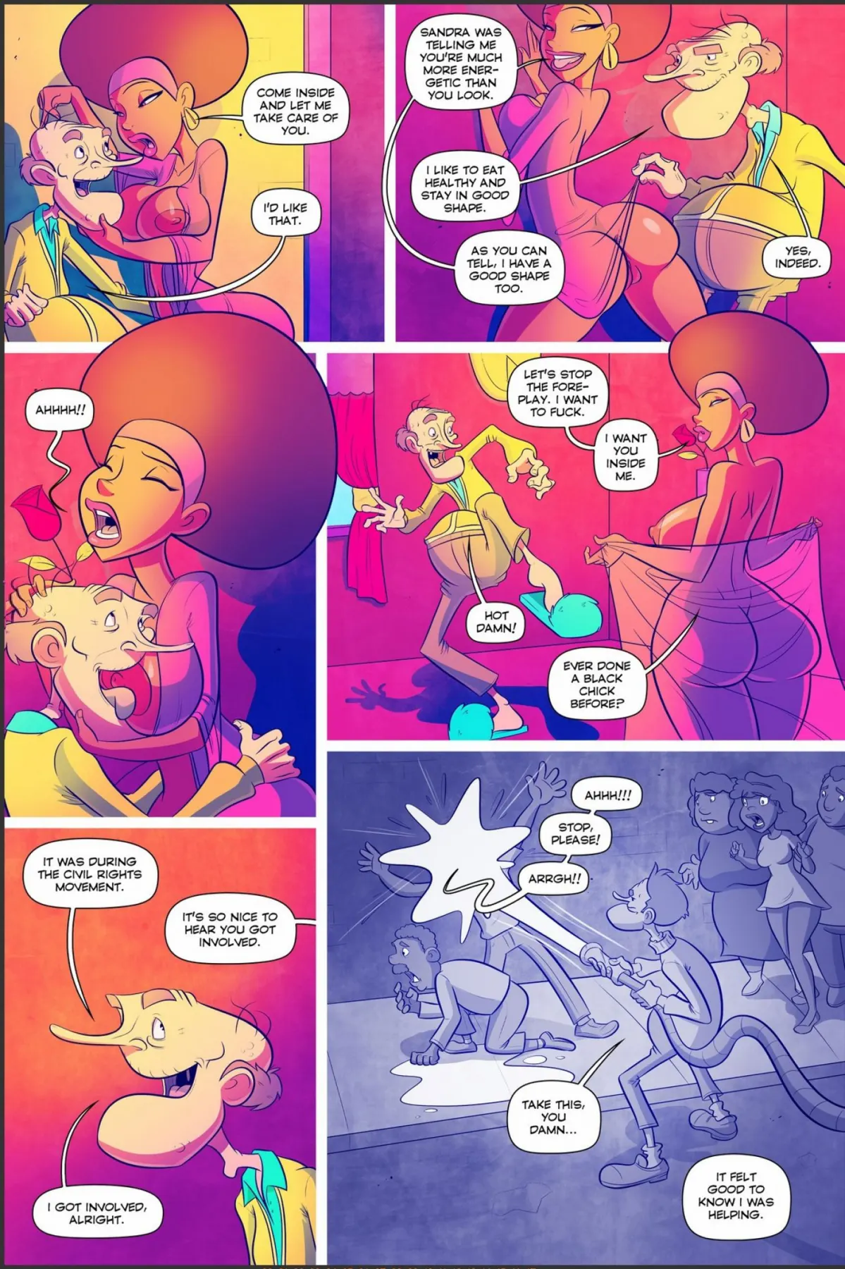 Grumpy Old Man Jefferson  (Chapter 04 - The Horny Neighborhood) — page 18