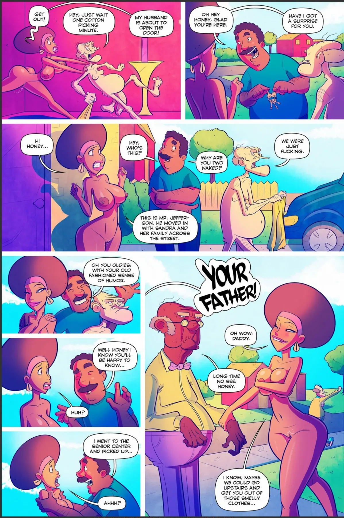 Grumpy Old Man Jefferson  (Chapter 04 - The Horny Neighborhood) — page 23