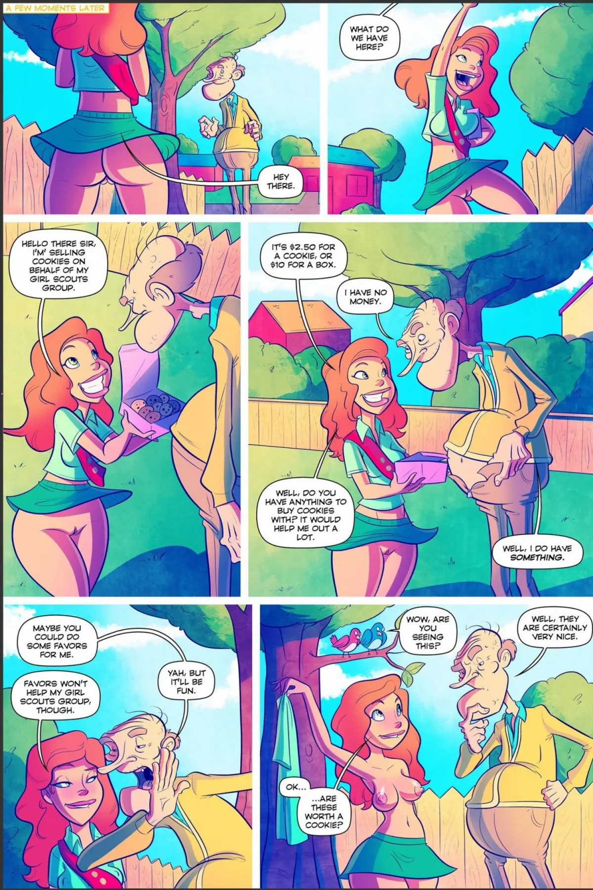 Grumpy Old Man Jefferson  (Chapter 04 - The Horny Neighborhood) — page 24