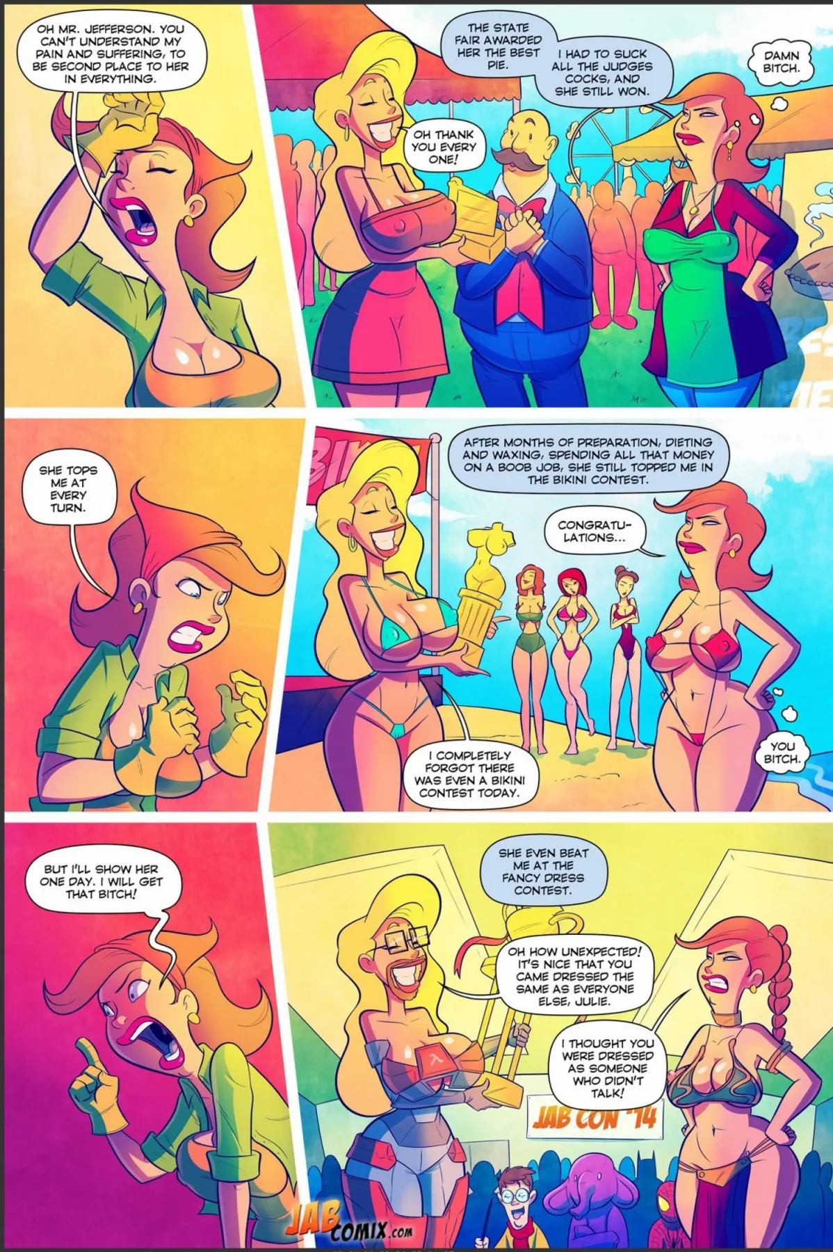 Grumpy Old Man Jefferson  (Chapter 04 - The Horny Neighborhood) — page 8