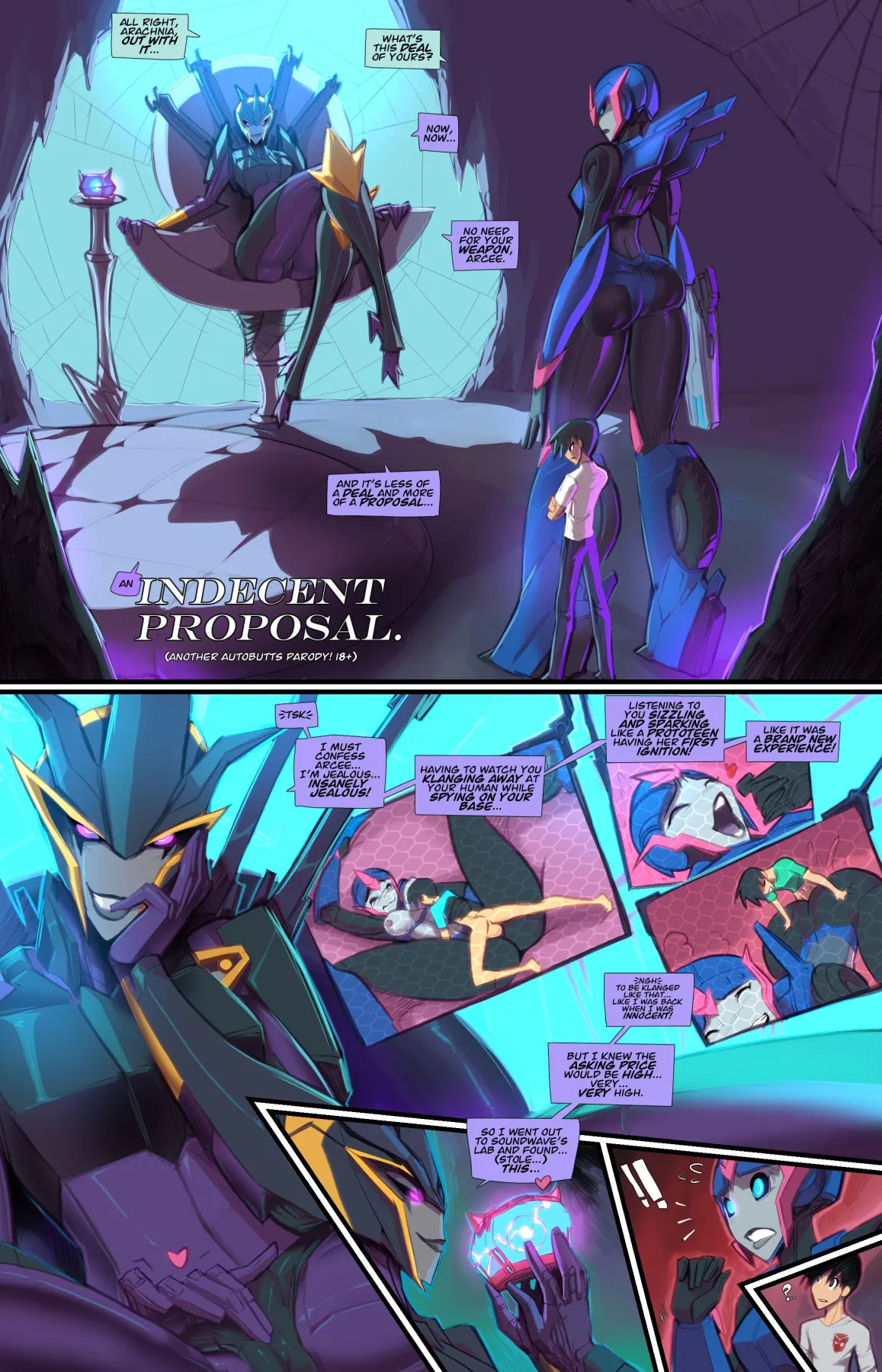 An Indecent Proposal - Transformers  (Chapter 01) — page 1