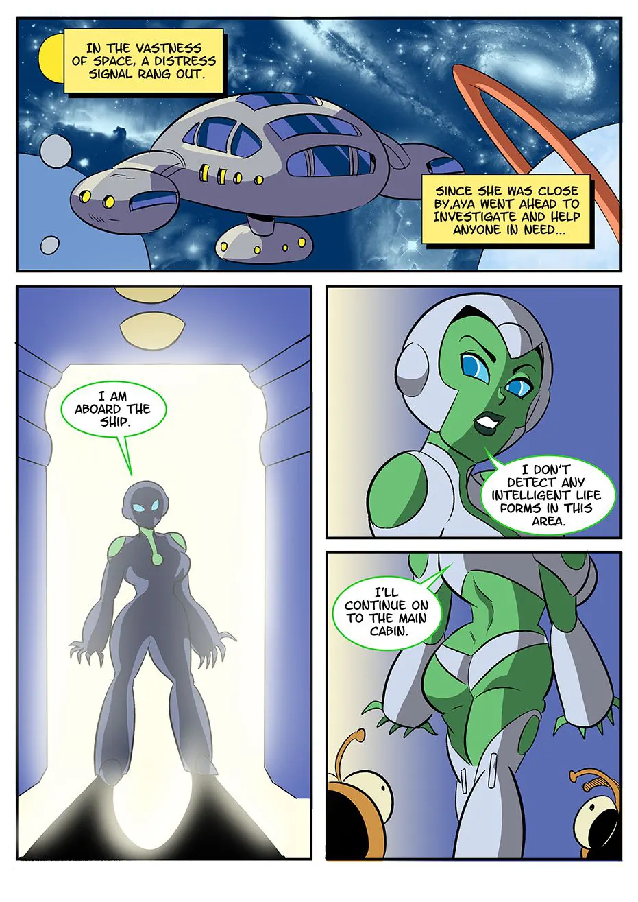 Intergalactic Trouble  (Chapter 1) — page 1