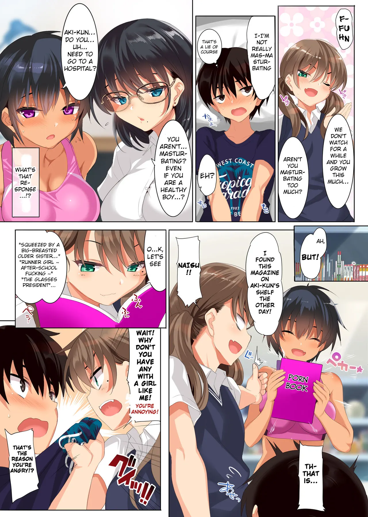 Three Sister/s Harem  (Chapter 01) — page 9