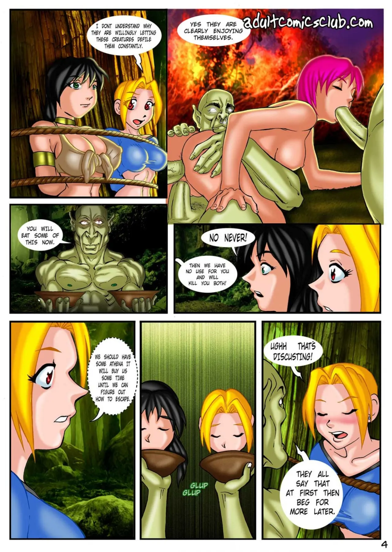 Athena Warrior Princess  (Chapter1) — page 4