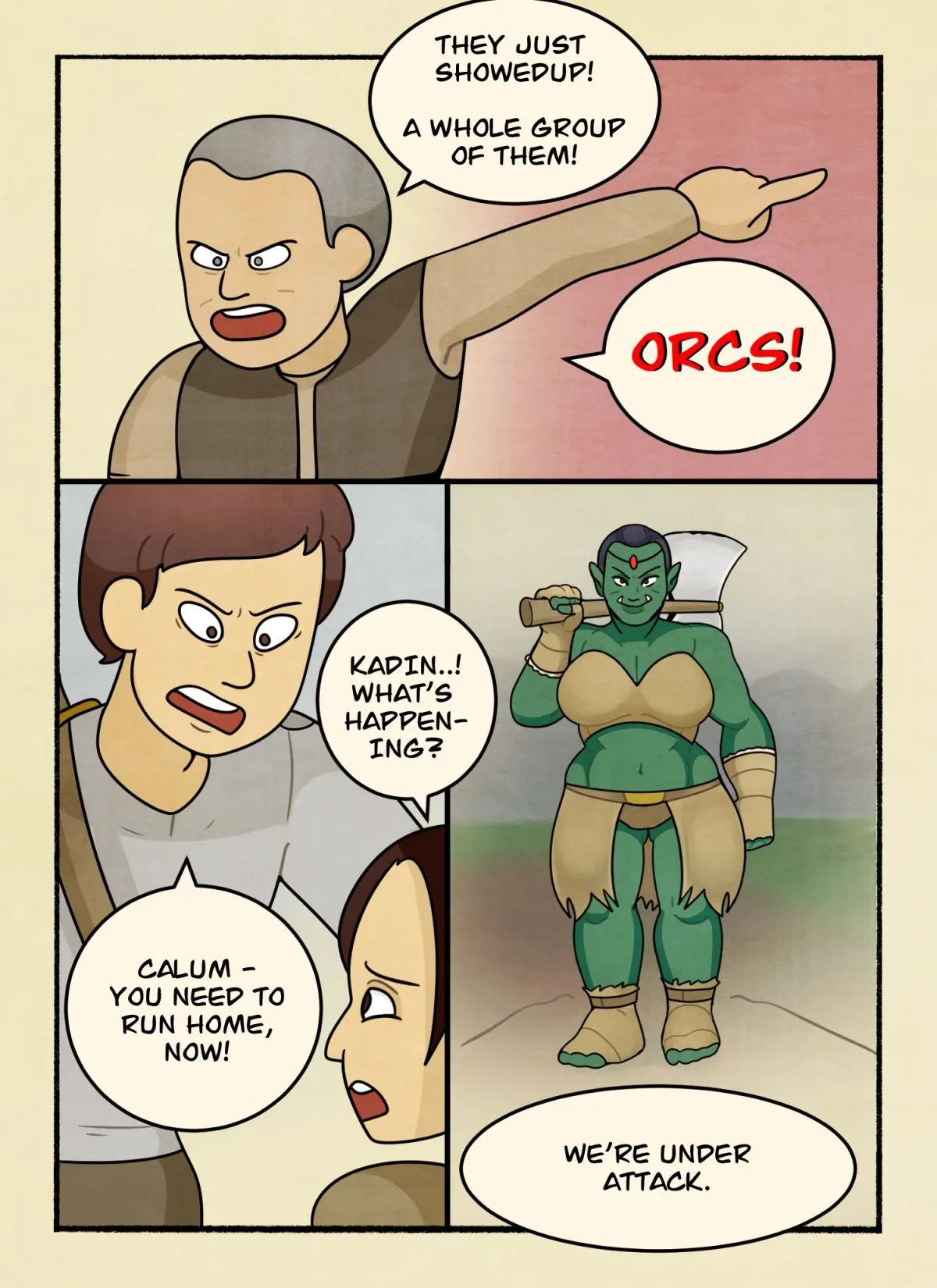 The Orc Slayer  (Chapter 01) — page 4