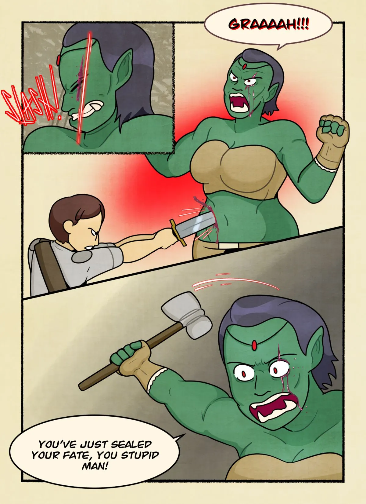 The Orc Slayer  (Chapter 01) — page 8