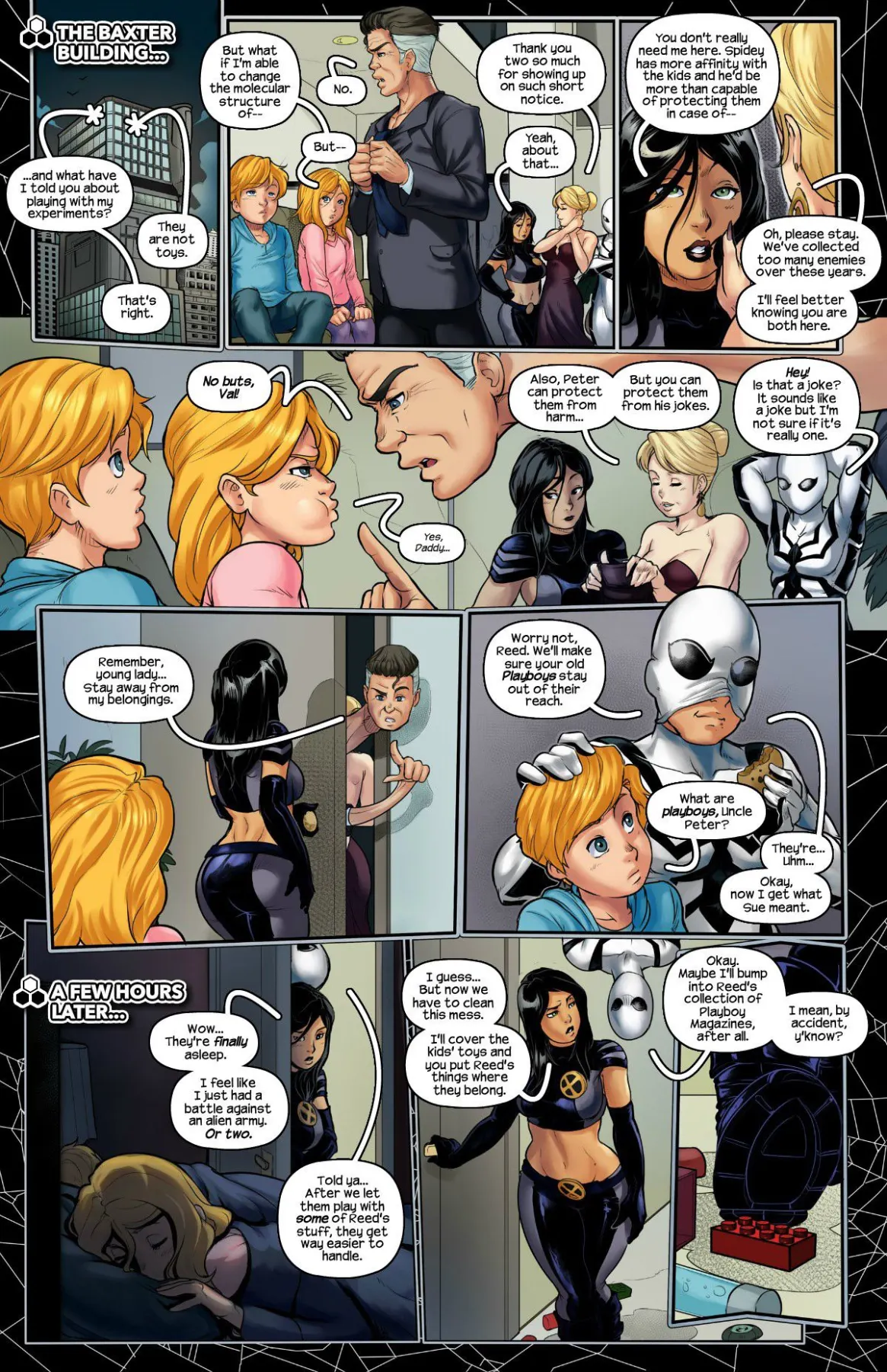 X-23 Spider-Man , X-Men  (Chapter 01) — page 3