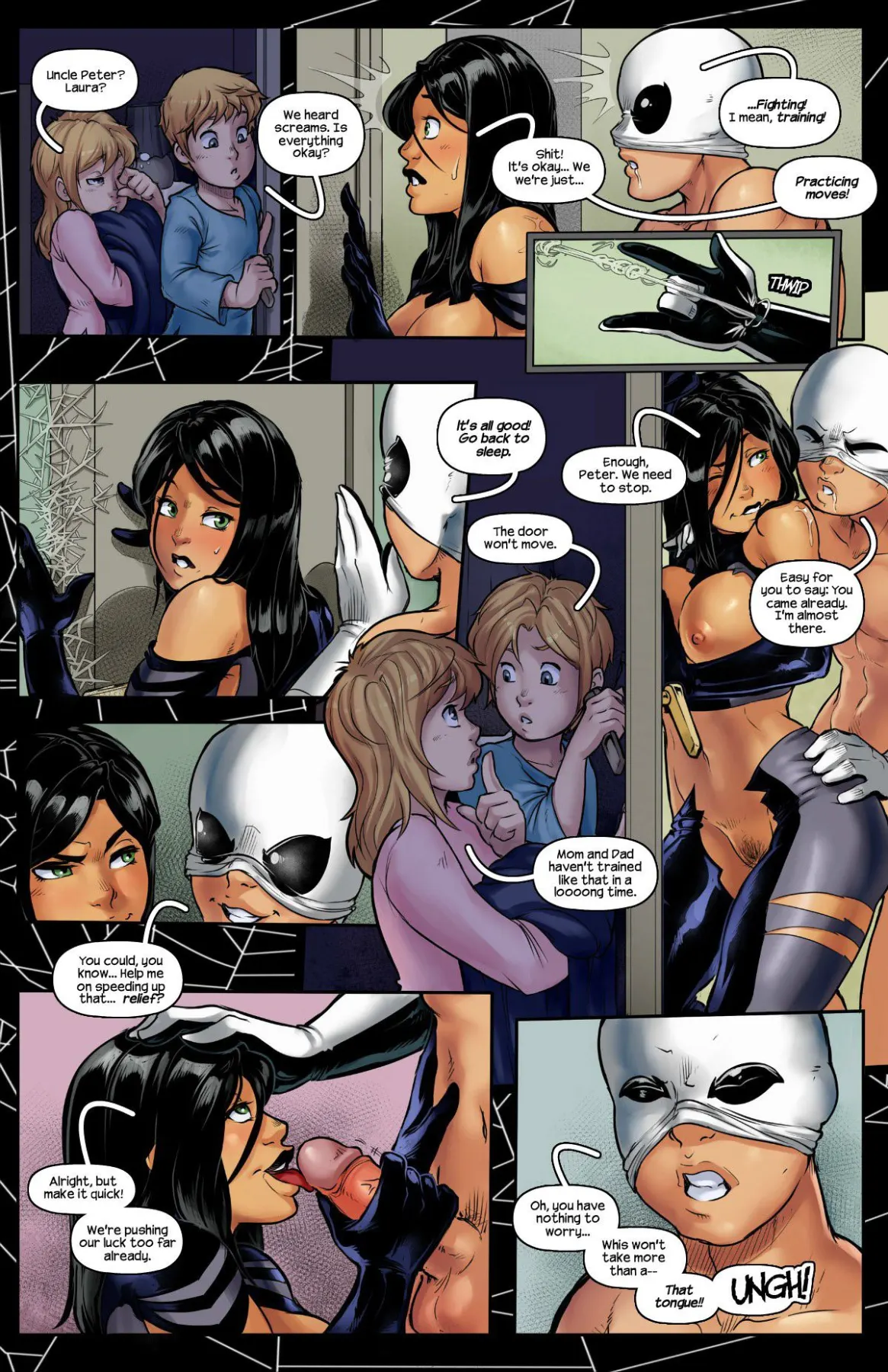X-23 Spider-Man , X-Men  (Chapter 01) — page 8