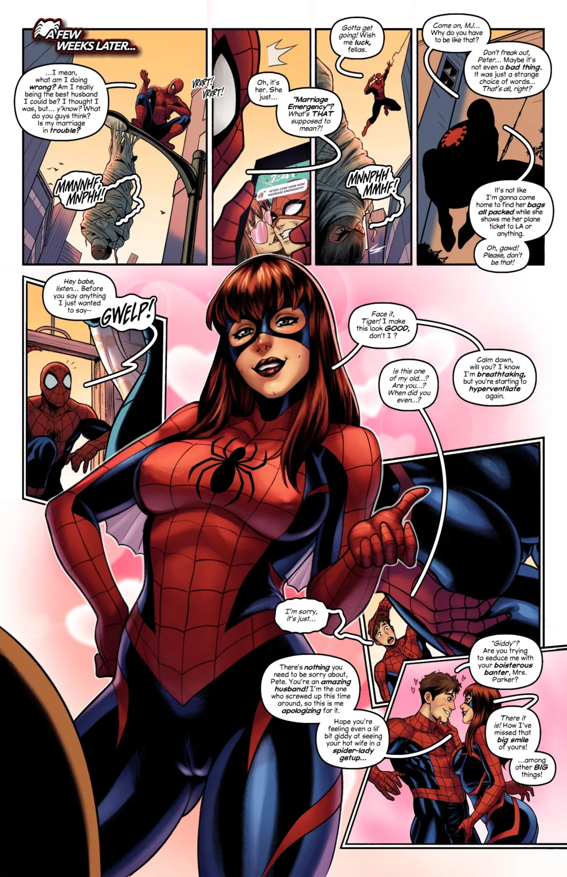 Webbed WardrobeSpider-Man  (Chapter 01) — page 4