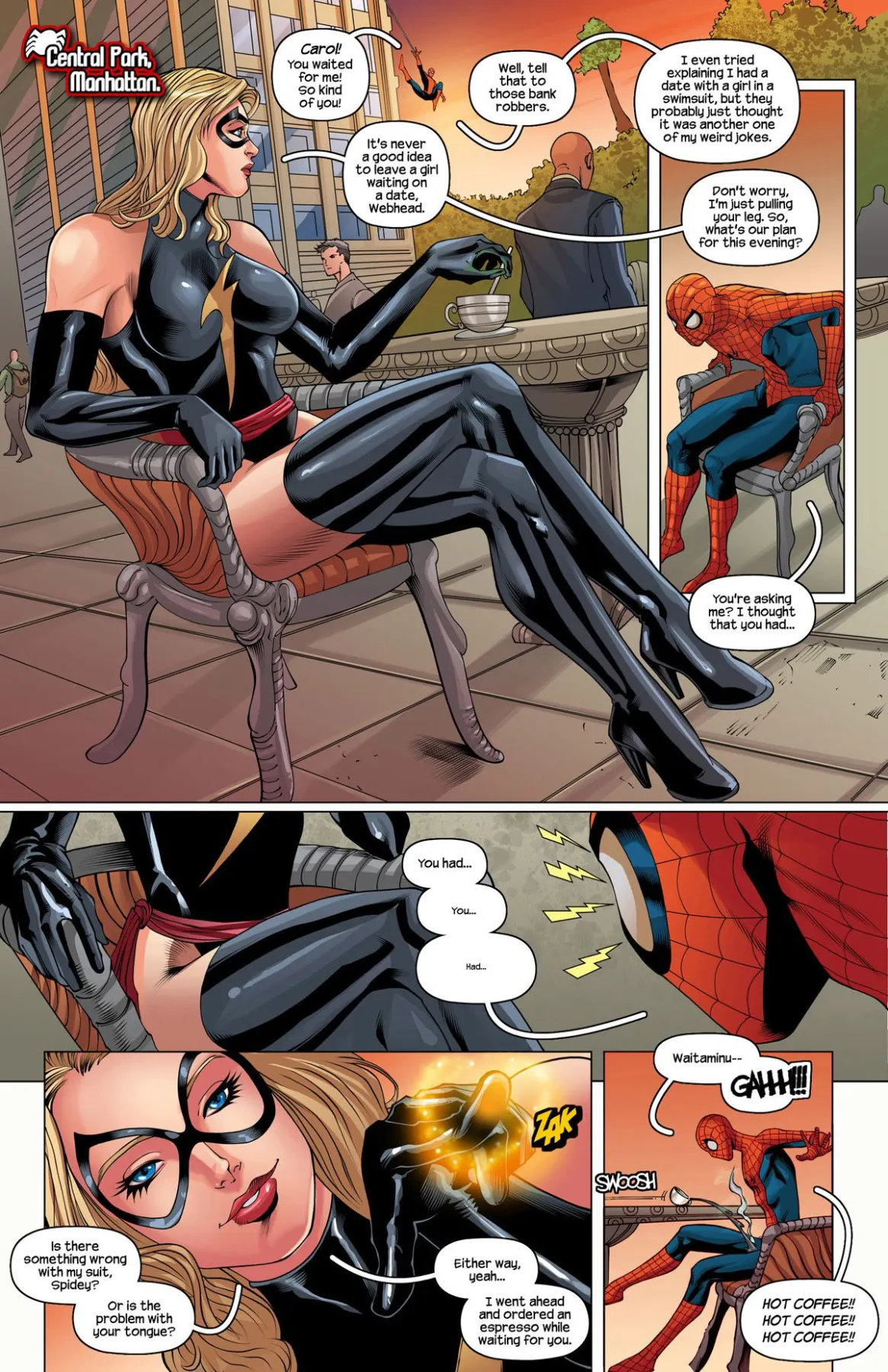 Ms. Marvel Captain Marvel , Spider-Man  (Chapter 01) — page 3