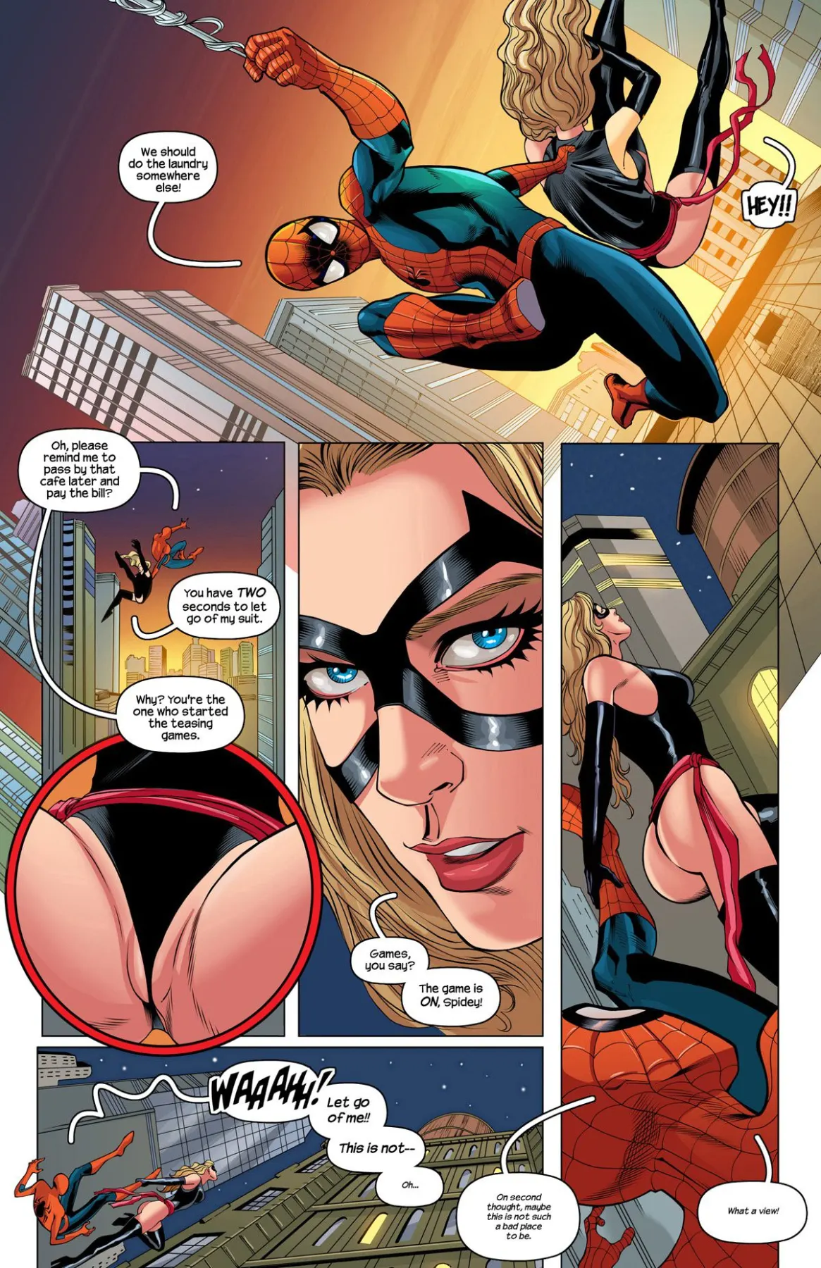 Ms. Marvel Captain Marvel , Spider-Man  (Chapter 01) — page 5