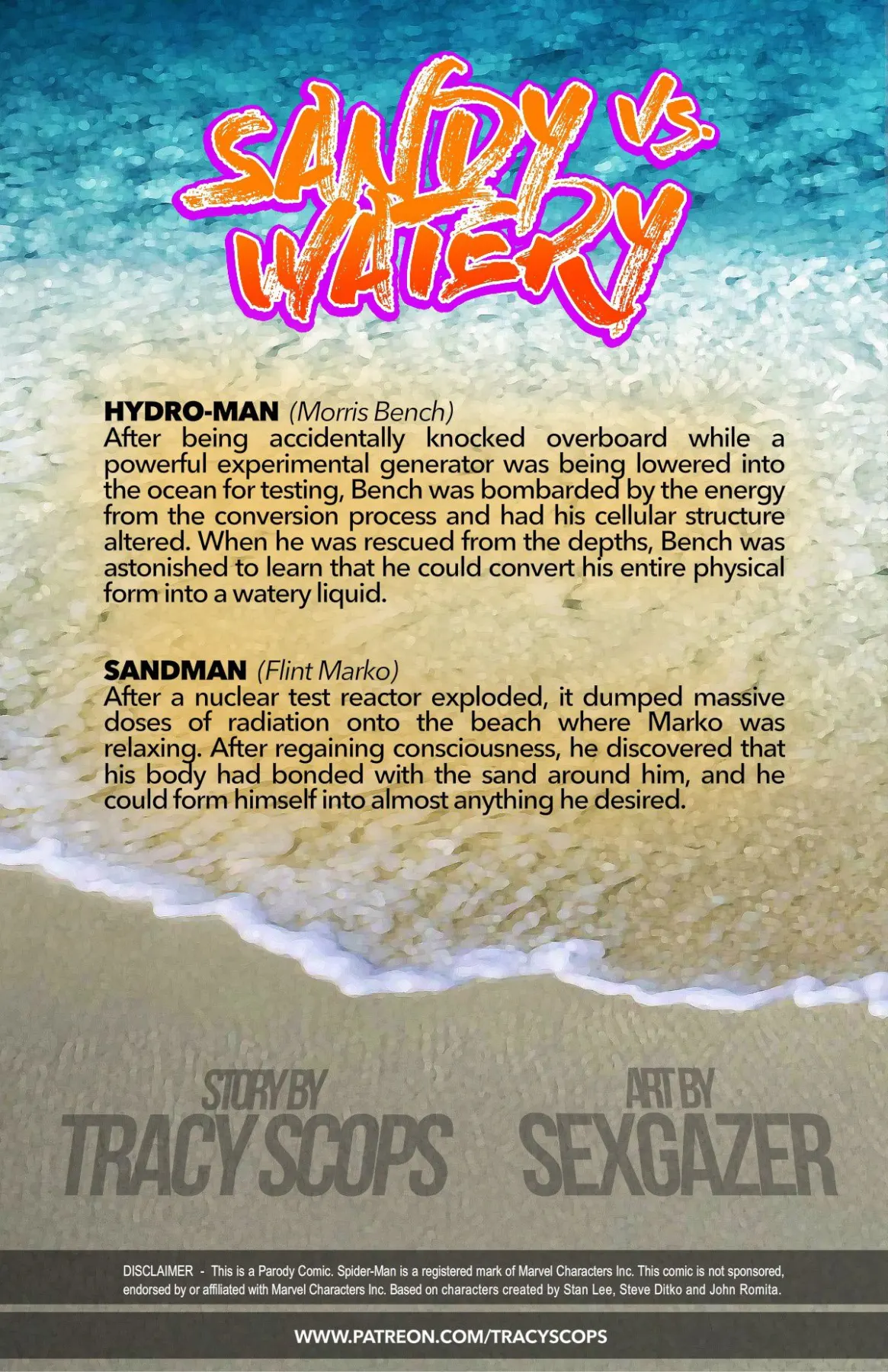 Sandy Vs Watery Spider-Man  (Chapter 01) — page 2