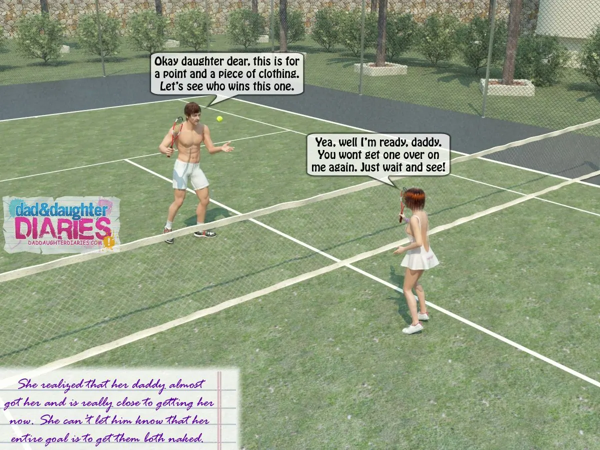 Dad And Daughter Diaries  (Chapter 07 - Game Of Tennis) — page 11