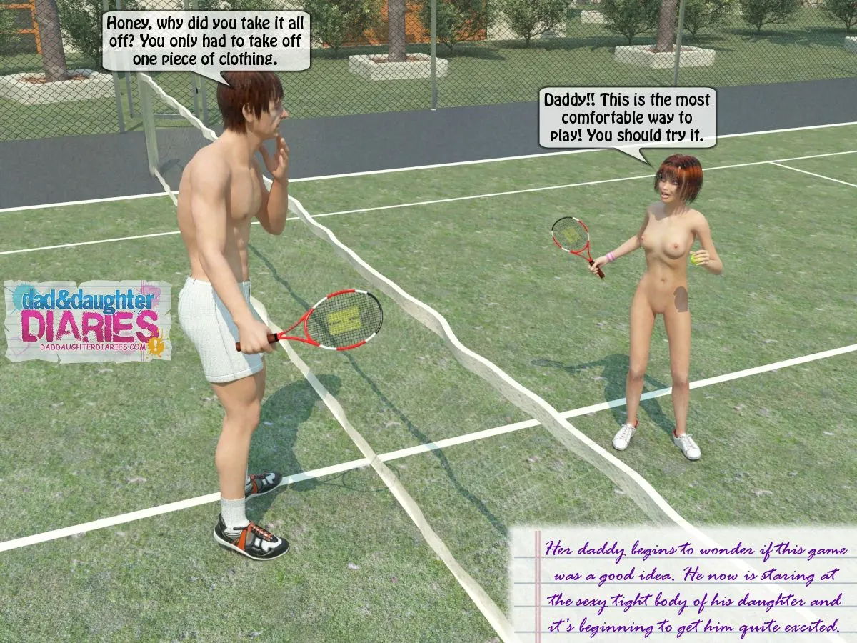 Dad And Daughter Diaries  (Chapter 07 - Game Of Tennis) — page 13