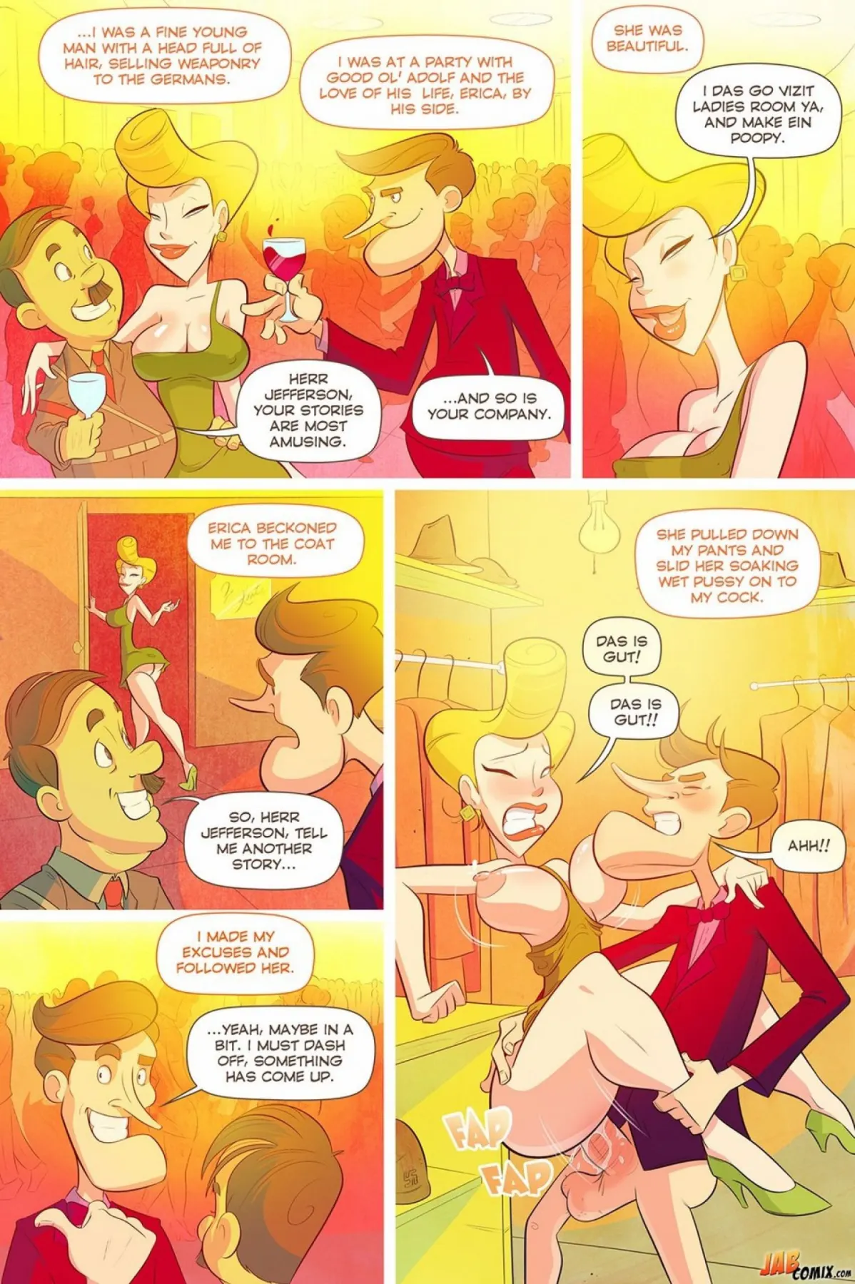 Grumpy Old Man Jefferson  (Chapter 03 - Quality Time With The Granddaughters) — page 9