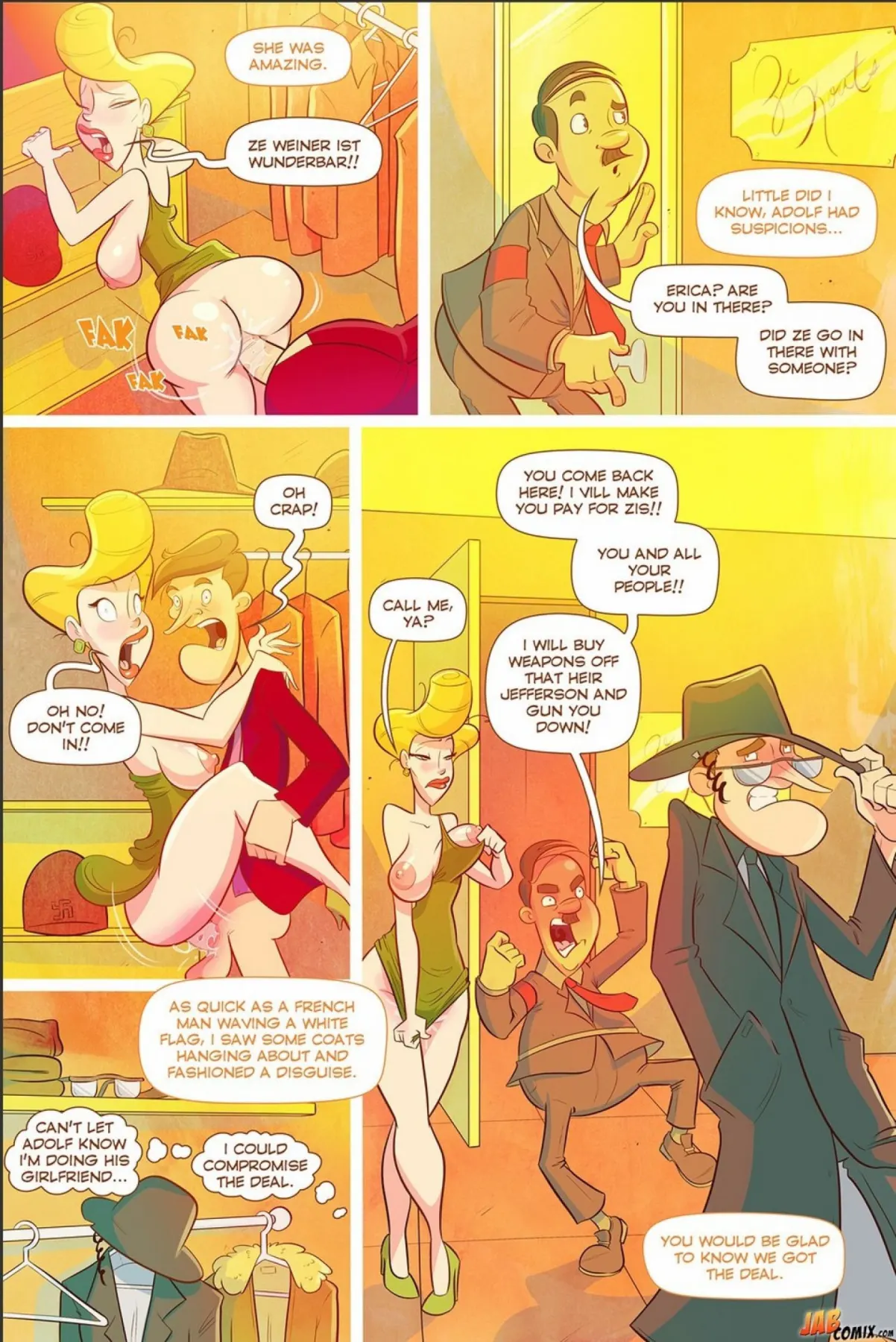 Grumpy Old Man Jefferson  (Chapter 03 - Quality Time With The Granddaughters) — page 10