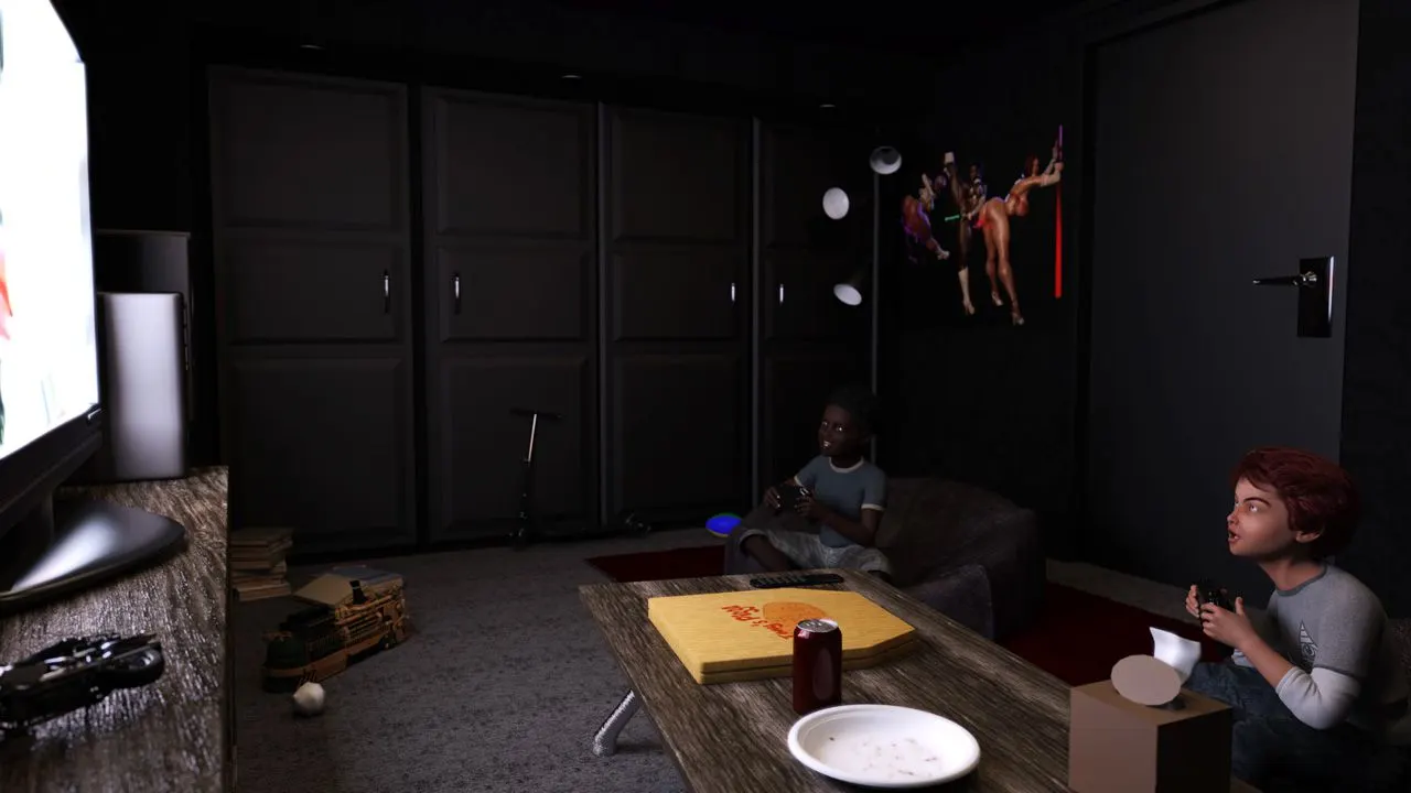 VR Blackmail â Morgan  (Chapter 01) — page 2