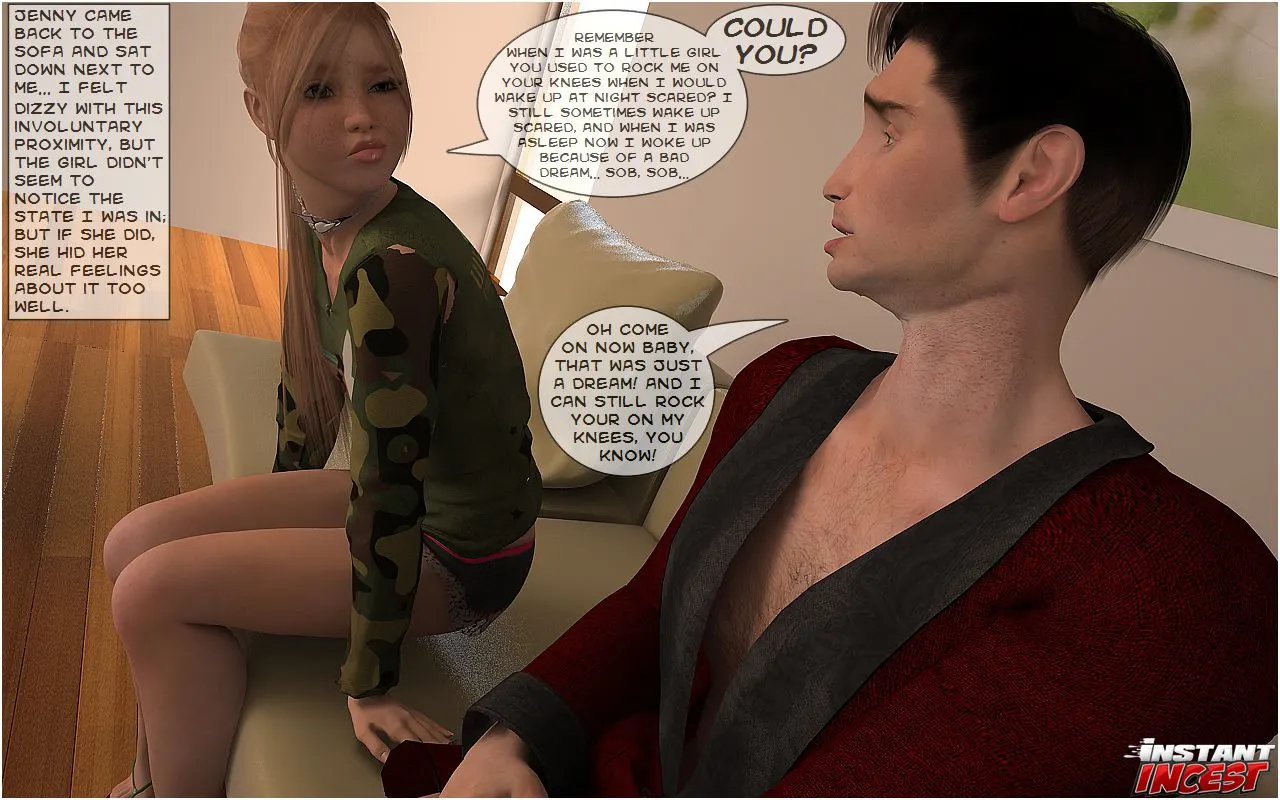 Inst Incest Comics  (Chapter 05 - Dad Poking Her Pussy) — page 11