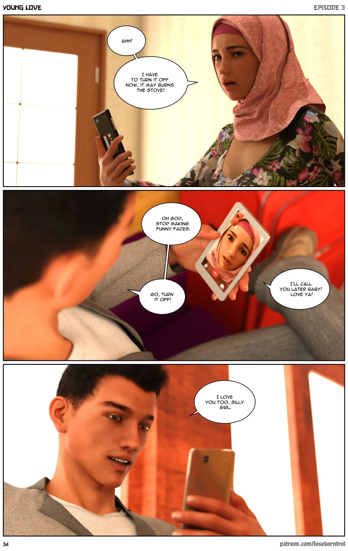 Young Love  (Chapter 03) — page 34