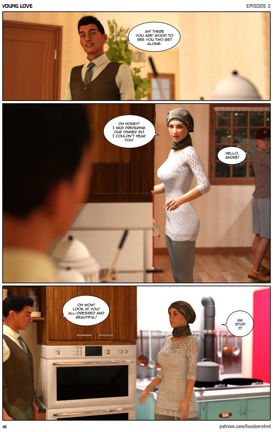 Young Love  (Chapter 02) — page 45