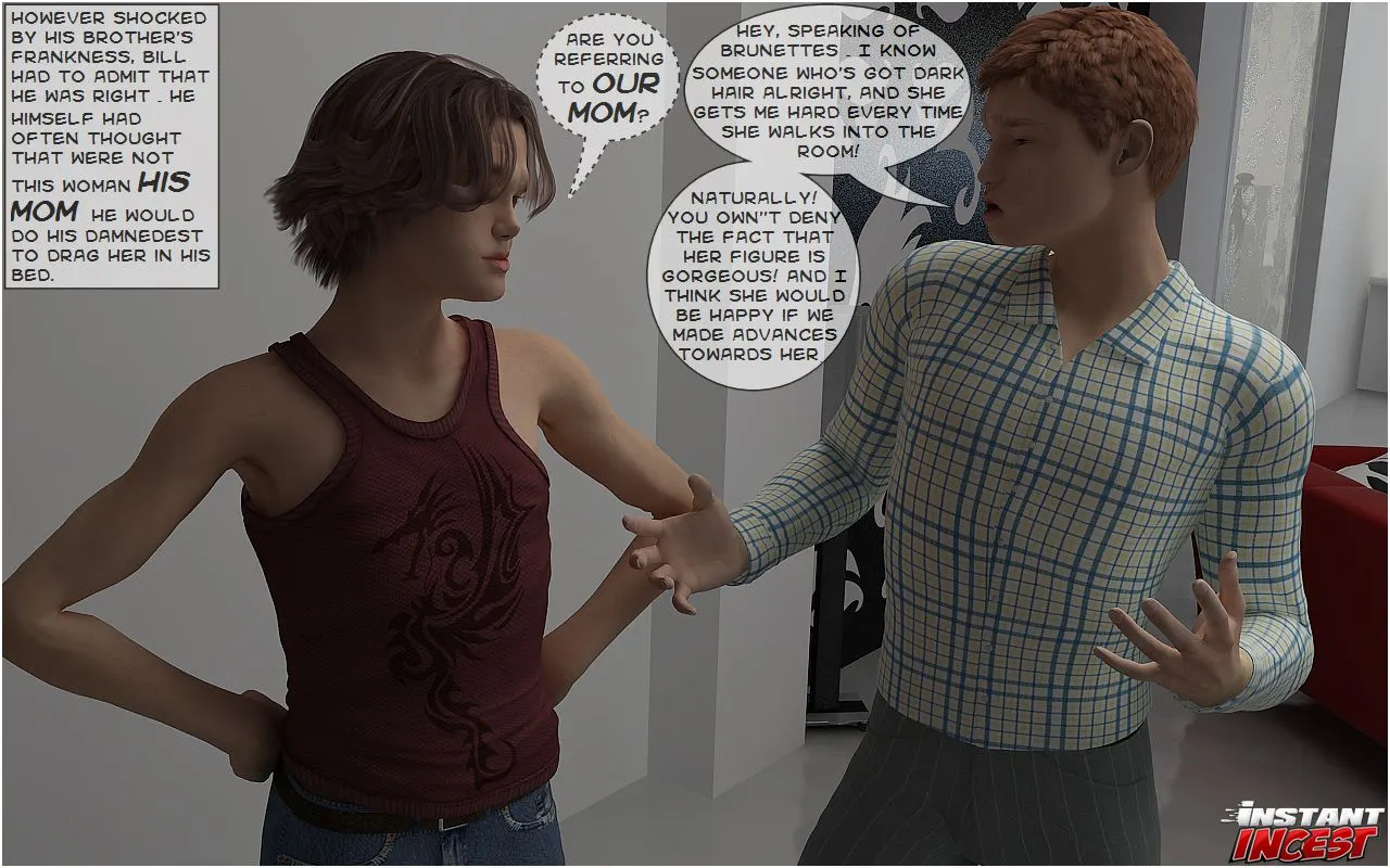 Inst Incest Comics  (Chapter 14 - Sons Seducing Hot Momma) — page 2