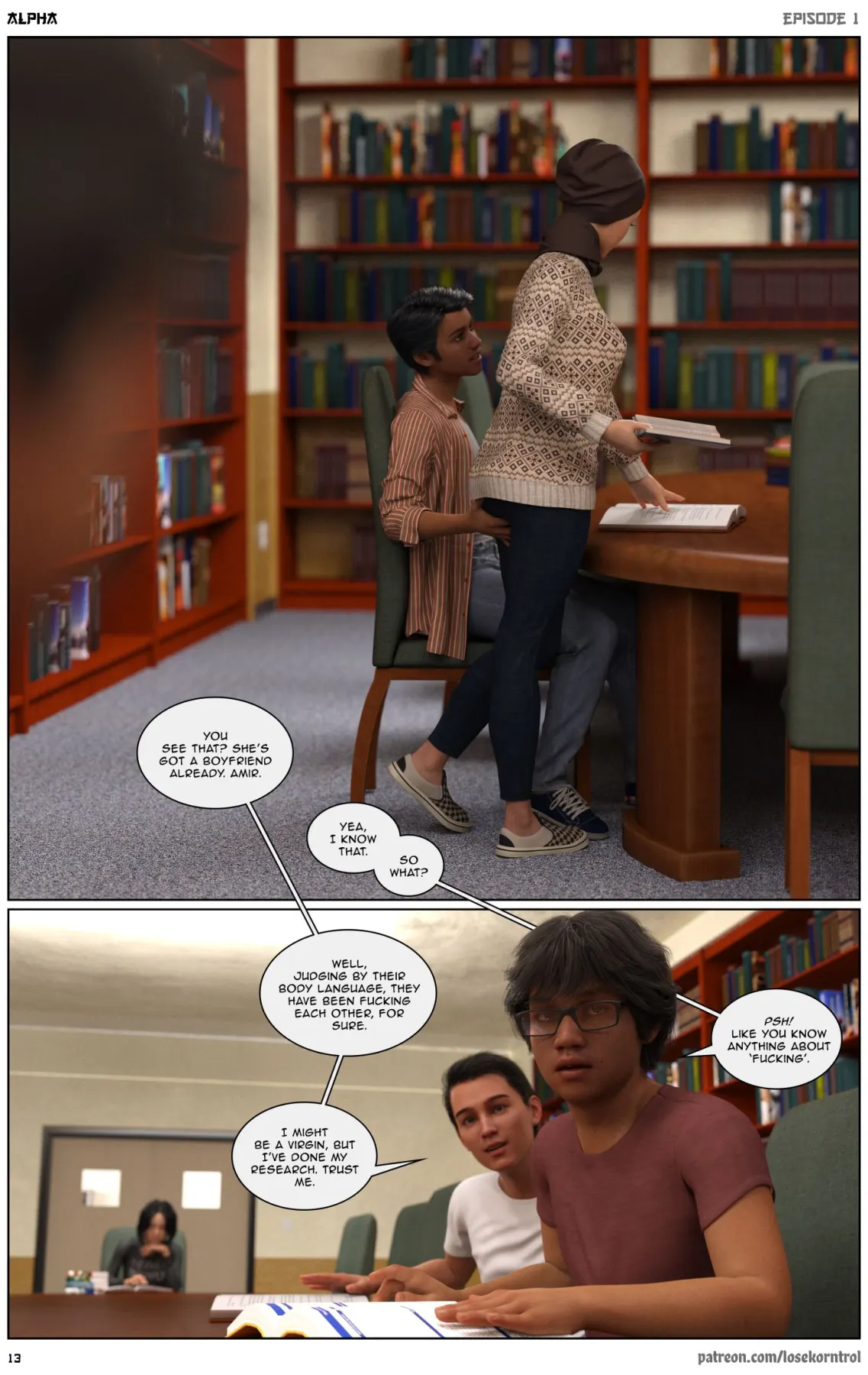Alpha  (Chapter 1) — page 13