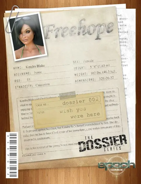 The Dossier  (Chapter 02 - Wish You Were Here) — page 1