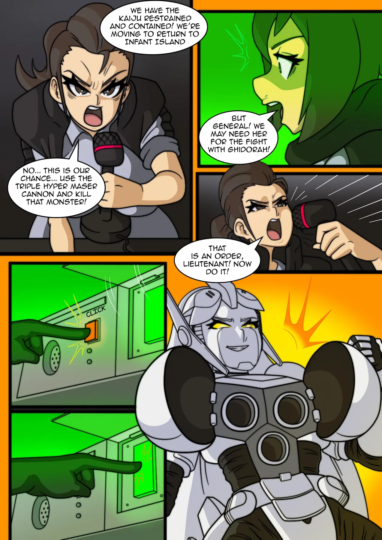 Kaiju Girls  (Chapter 06) — page 11