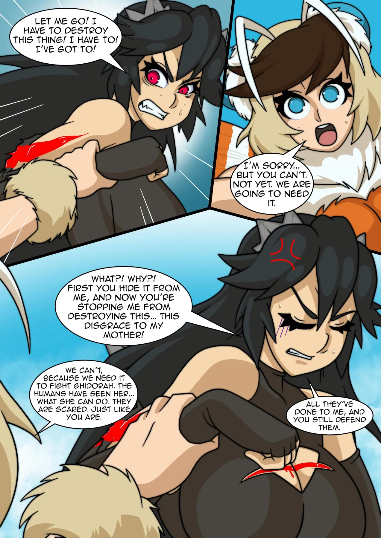 Kaiju Girls  (Chapter 06) — page 16