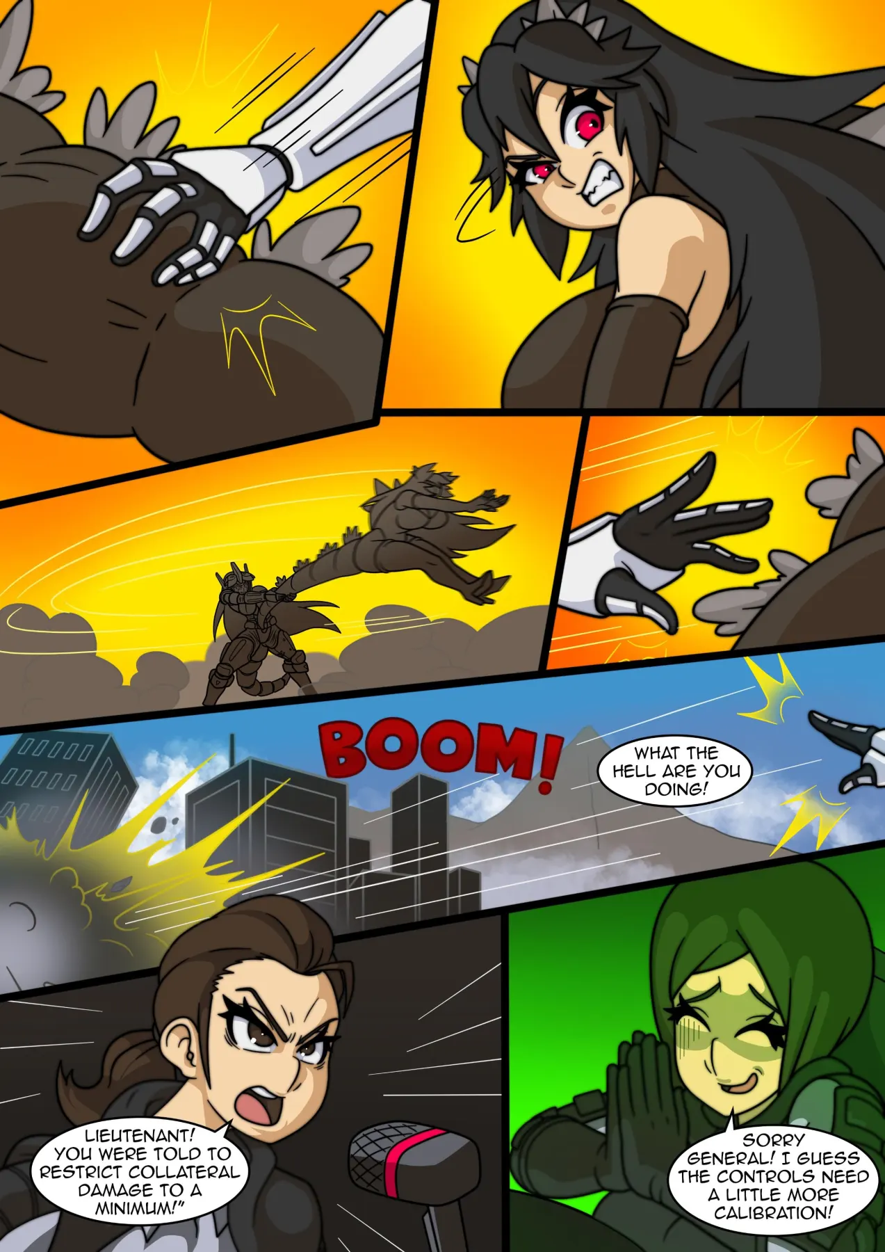Kaiju Girls  (Chapter 06) — page 9