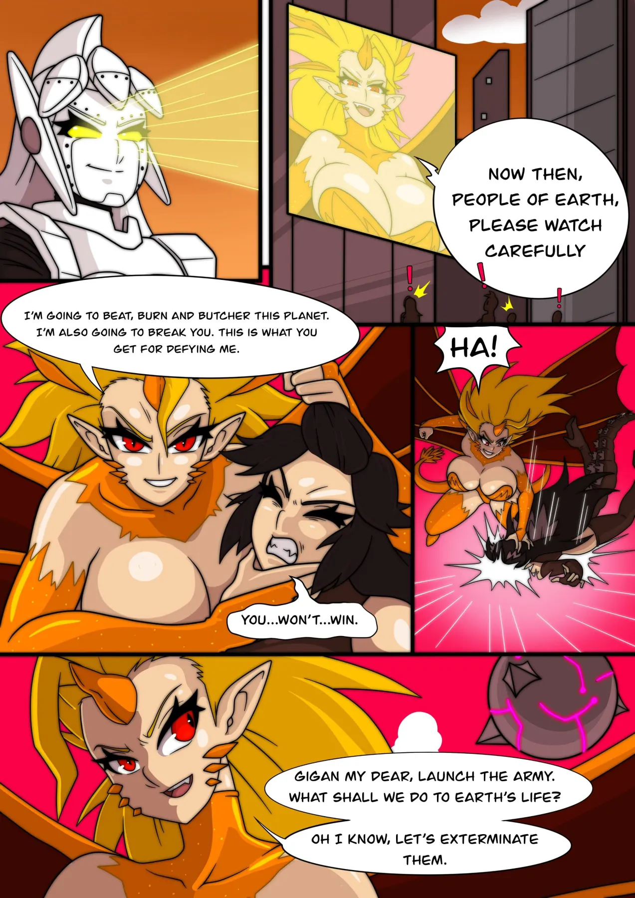 Kaiju Girls  (Chapter 07) — page 16
