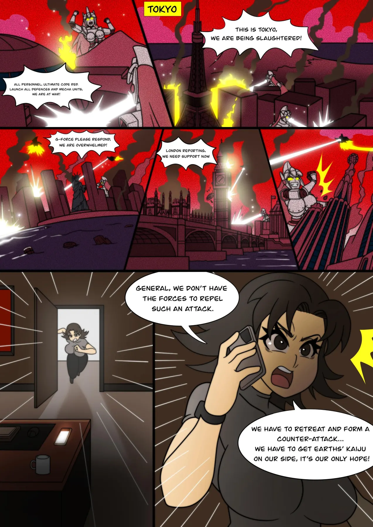Kaiju Girls  (Chapter 07) — page 18
