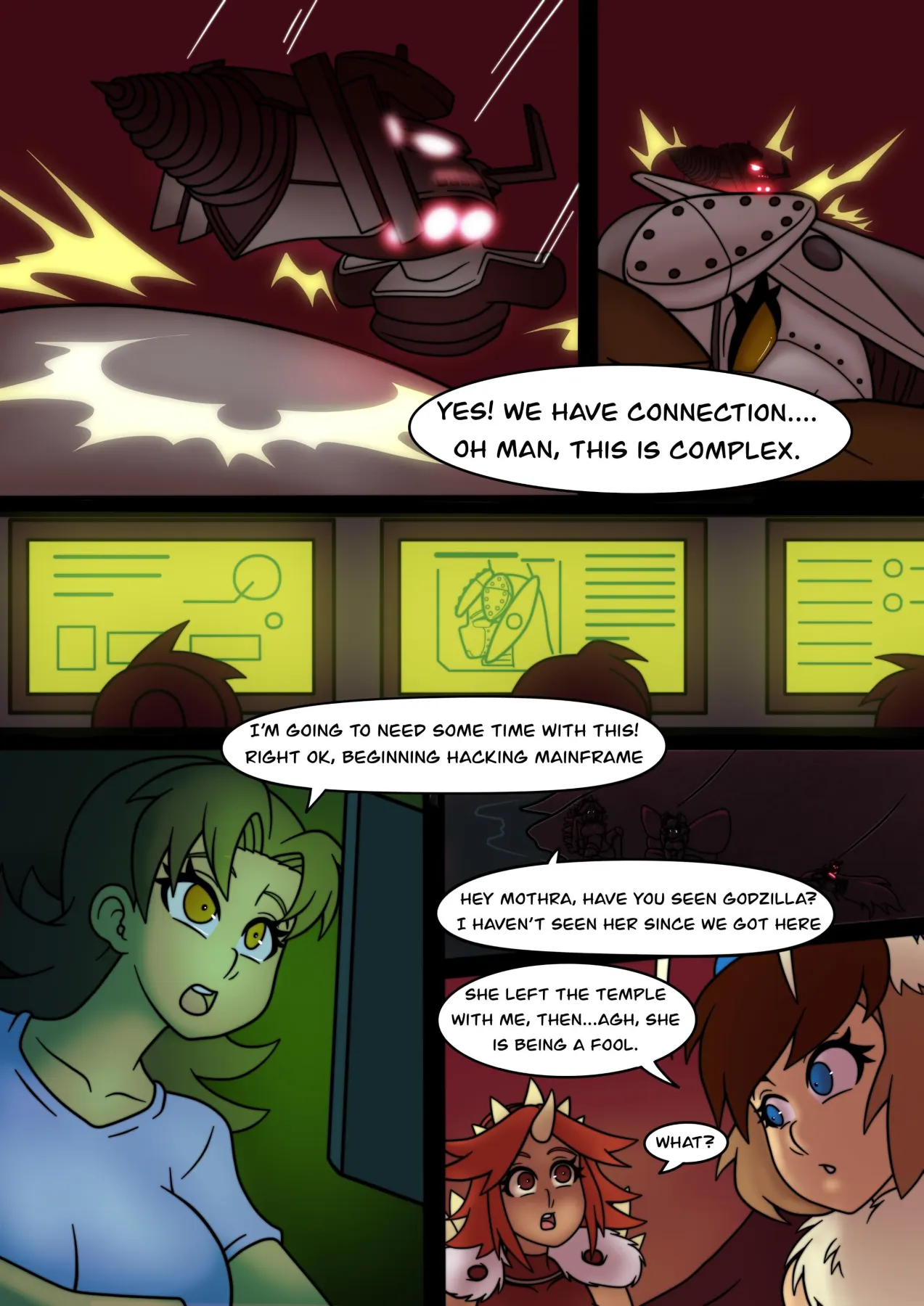 Kaiju Girls  (Chapter 08) — page 16
