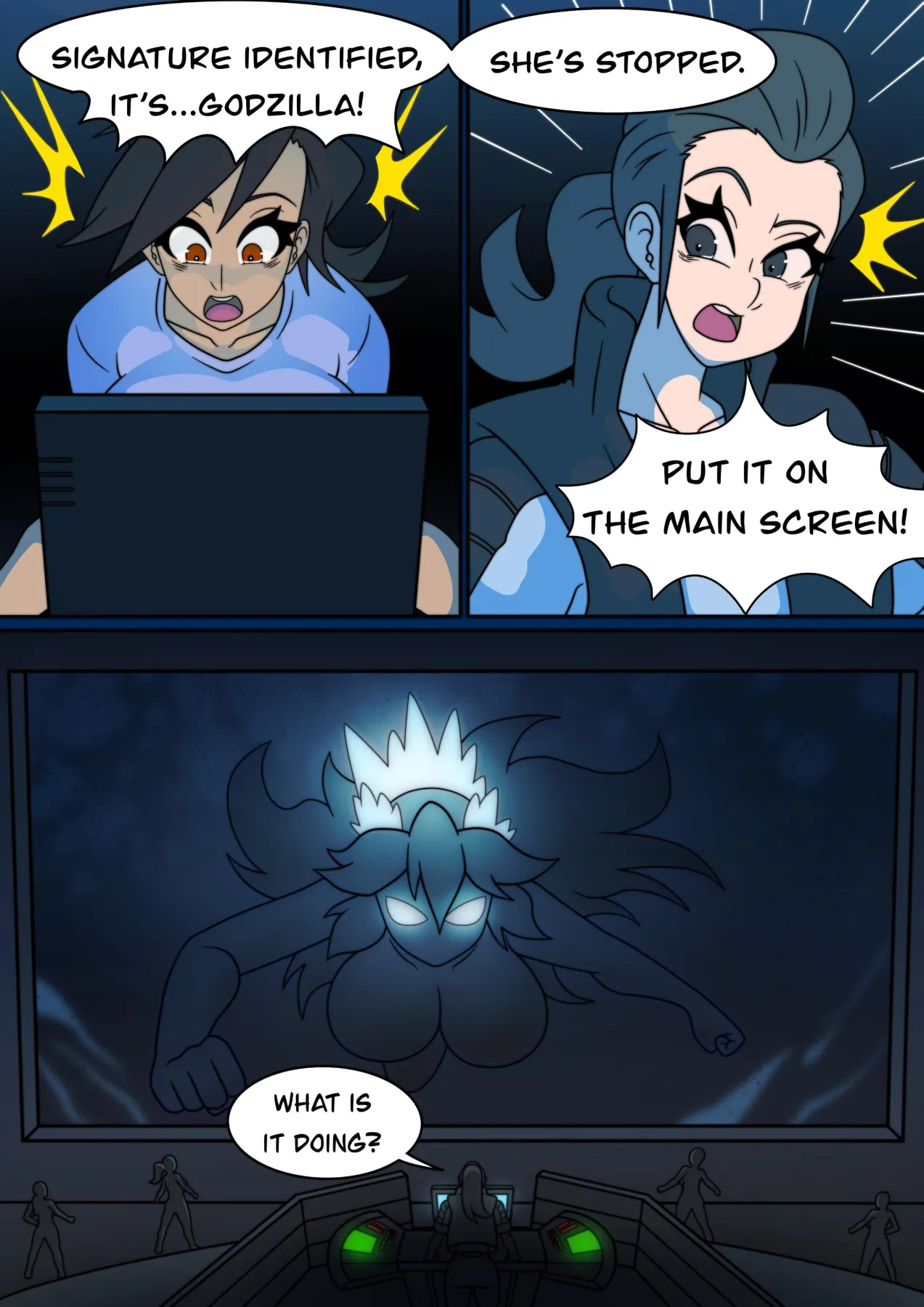 Kaiju Girls  (Chapter 08) — page 4