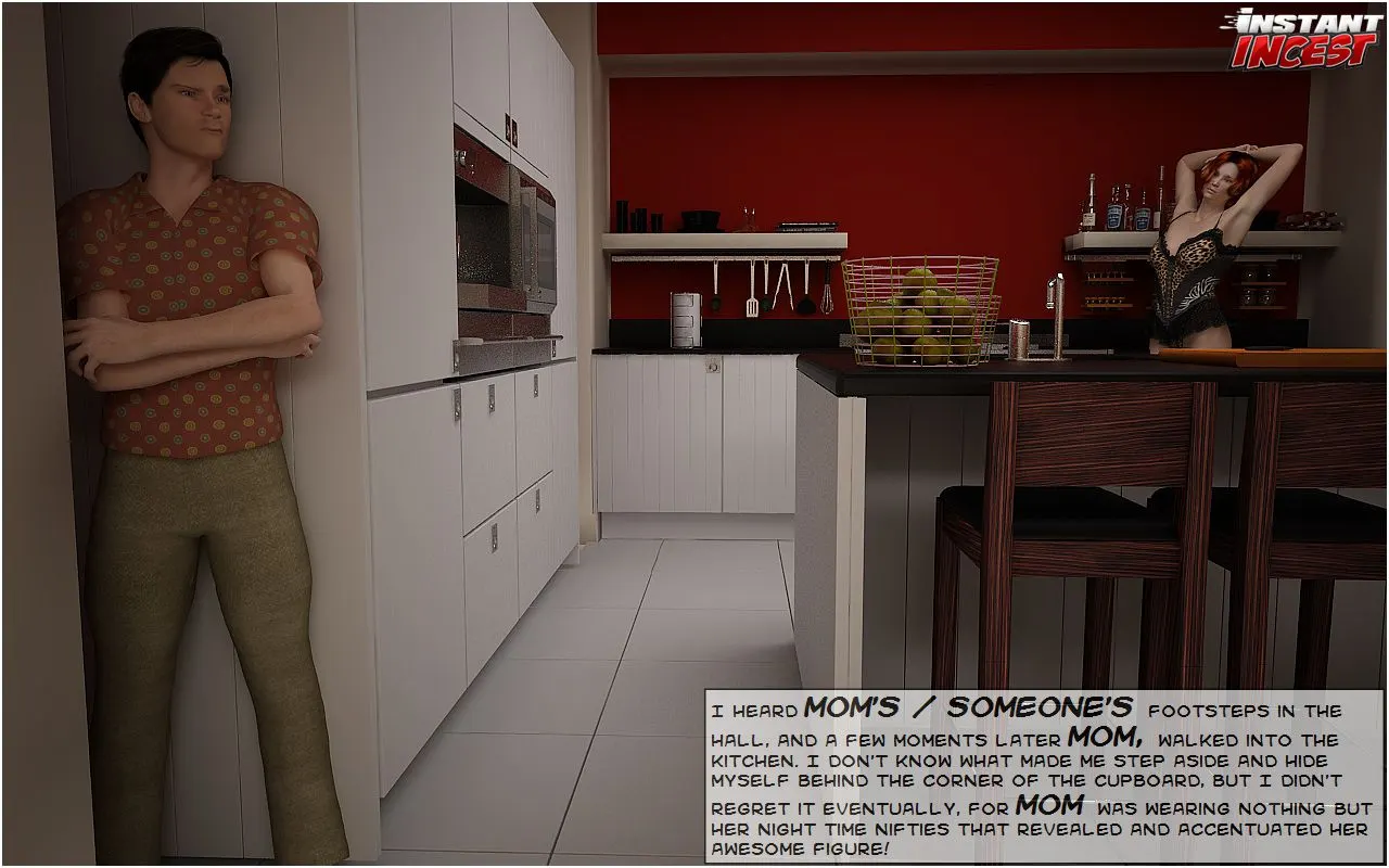 Inst Incest Comics  (Chapter 12 - Screwing Momma On The Kitchen Floor) — page 3