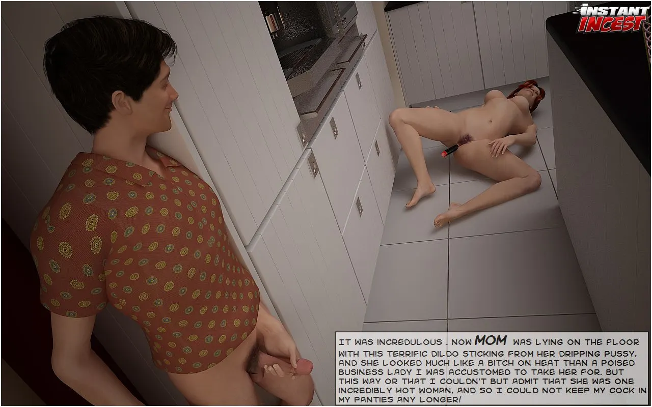 Inst Incest Comics  (Chapter 12 - Screwing Momma On The Kitchen Floor) — page 8