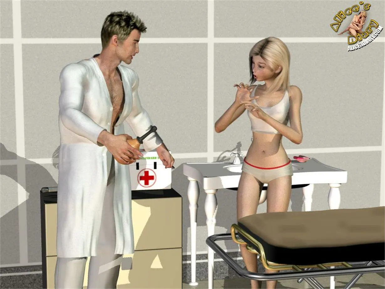 Alice/s Diary  (Chapter 32 - Anal Craziness In The Hospital) — page 7