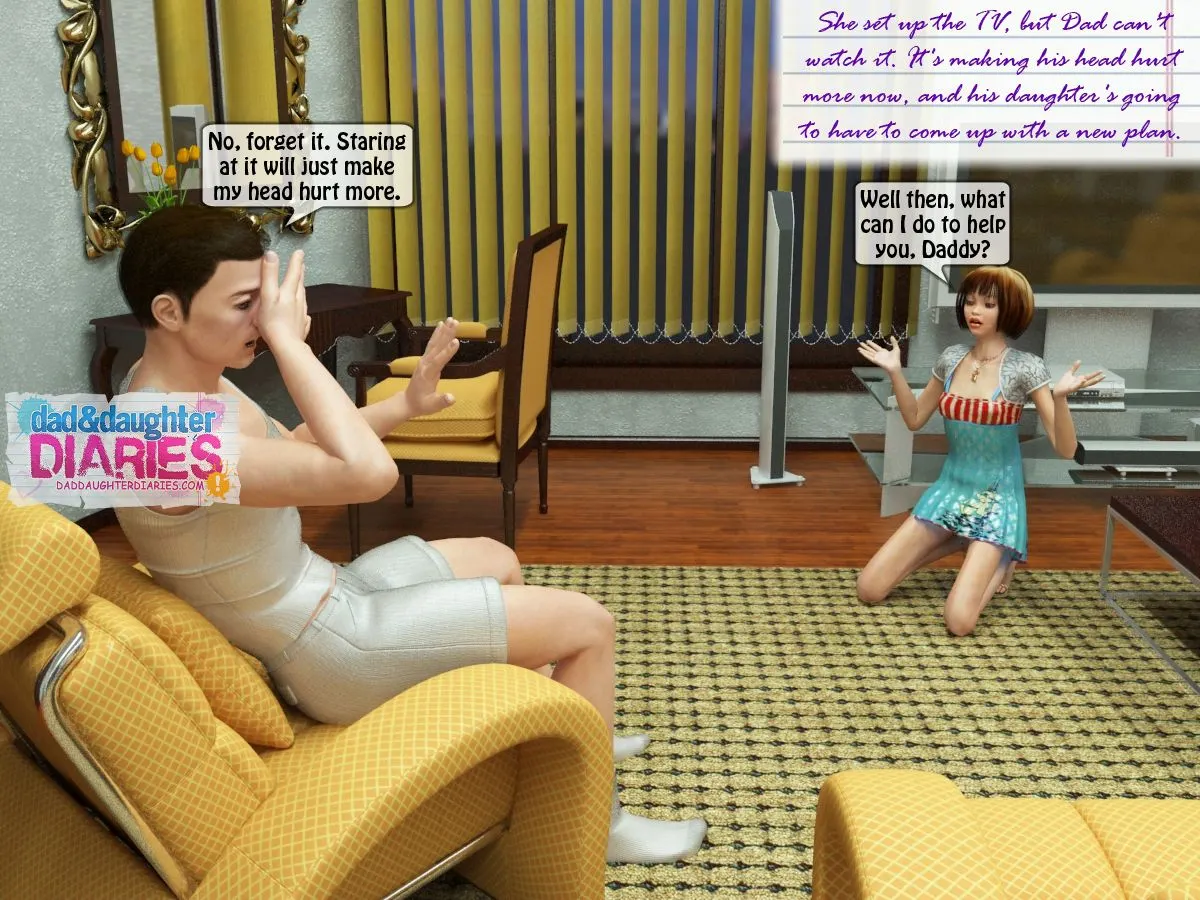 Dad And Daughter Diaries  (Chapter 01 - Headache) — page 8