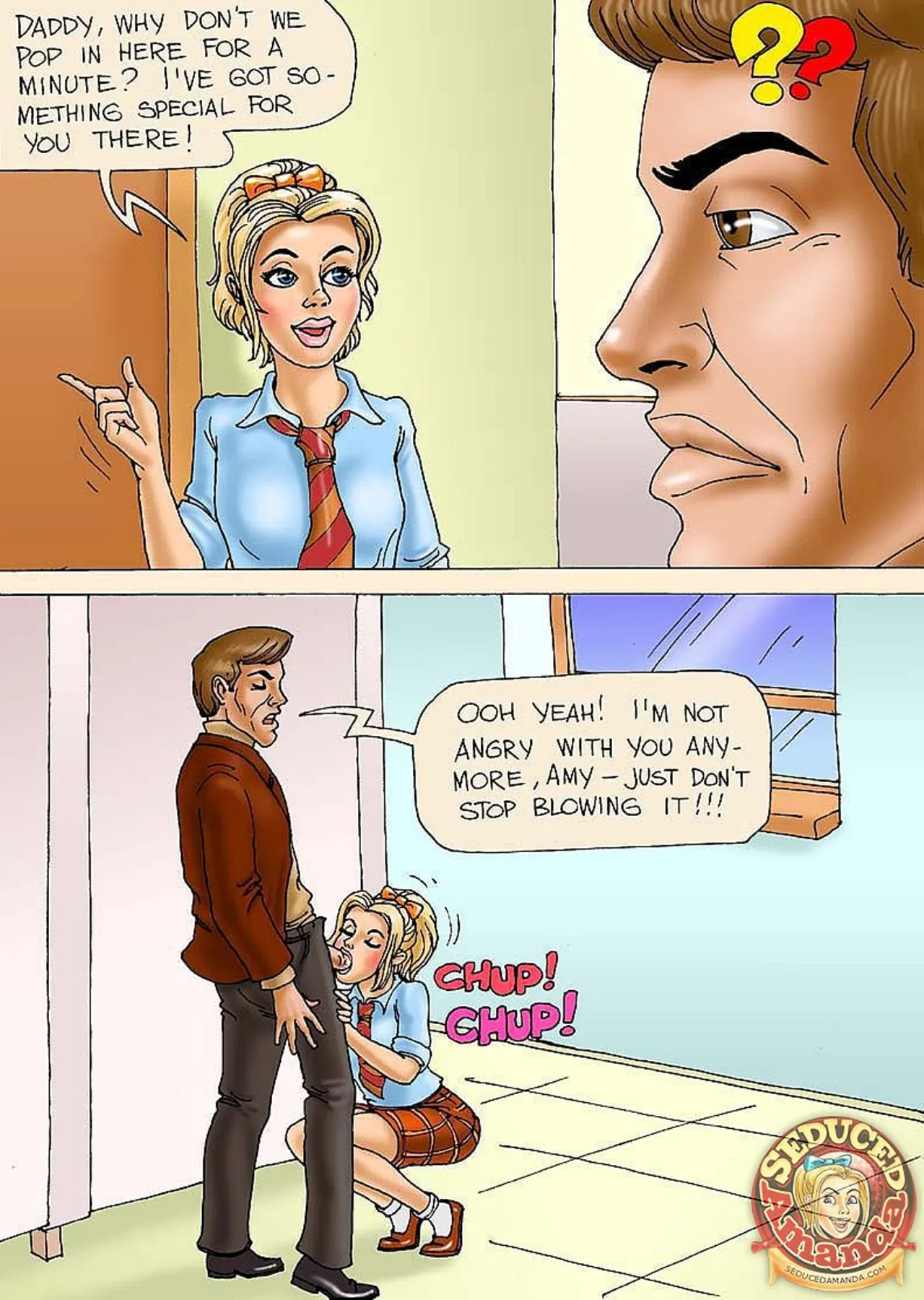 Seduced Amanda  (Chapter 12 - College Punishment) — page 8