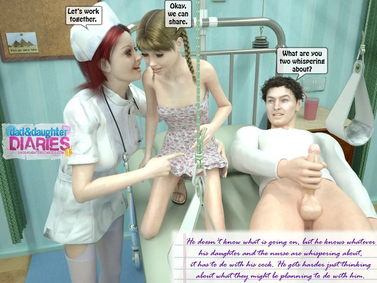 Dad And Daughter Diaries  (Chapter 16 - Nurse For Daddy) — page 43